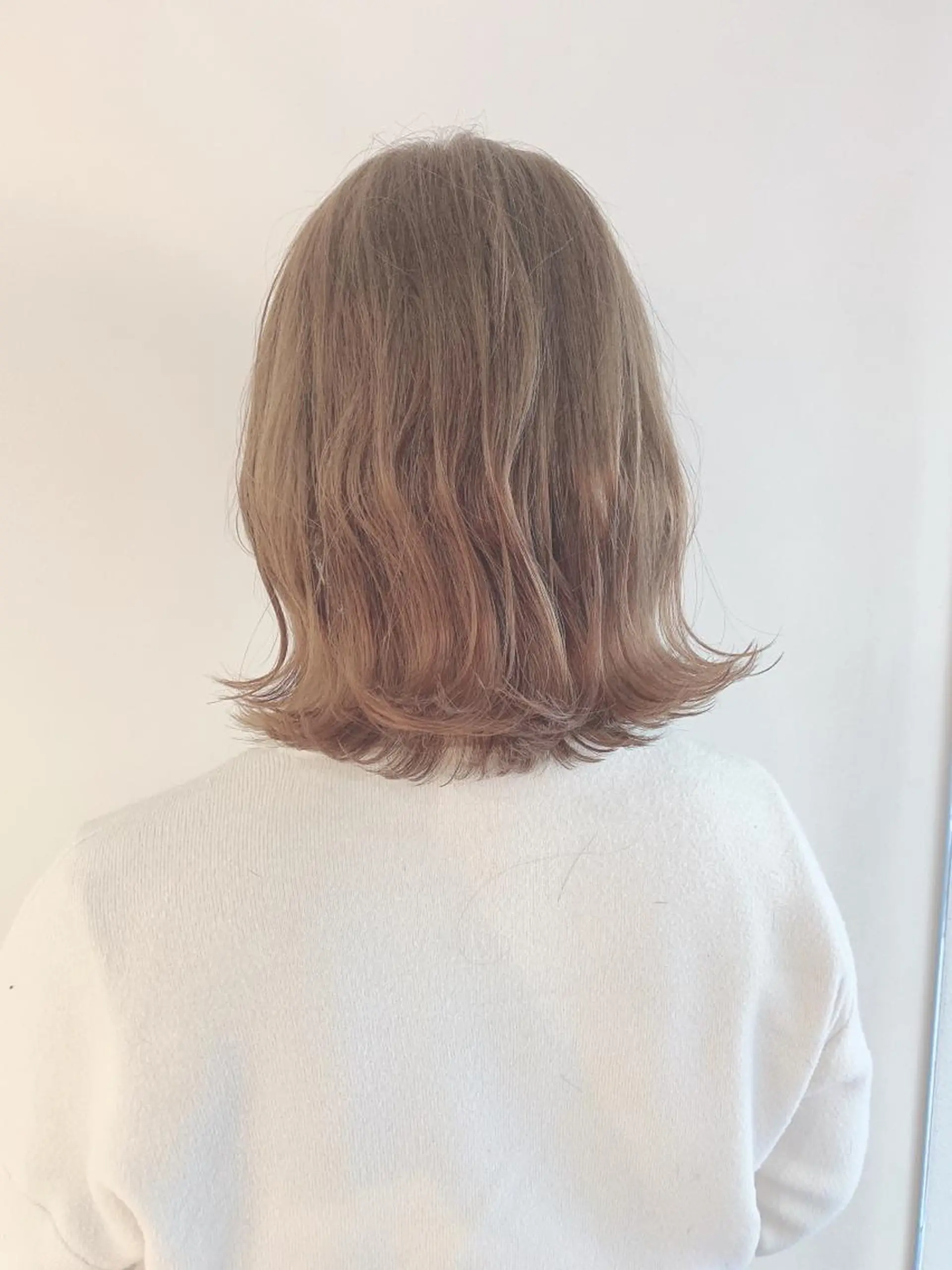 ミディアム カラー ヘアカラー トリートメント なりたいが叶う ながしまじゅんきのヘアスタイル