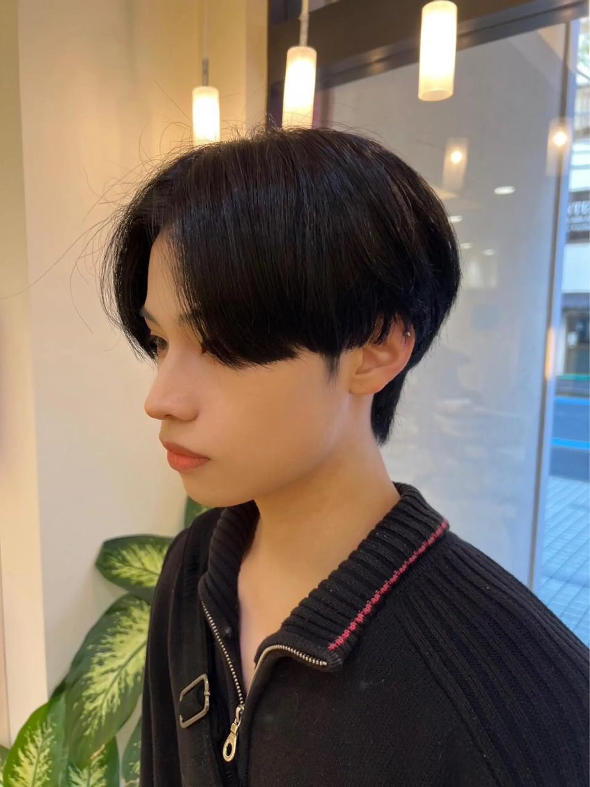 ショート メンズ 最高の髪質改善🩵 艶カラー 惠美のヘアスタイル