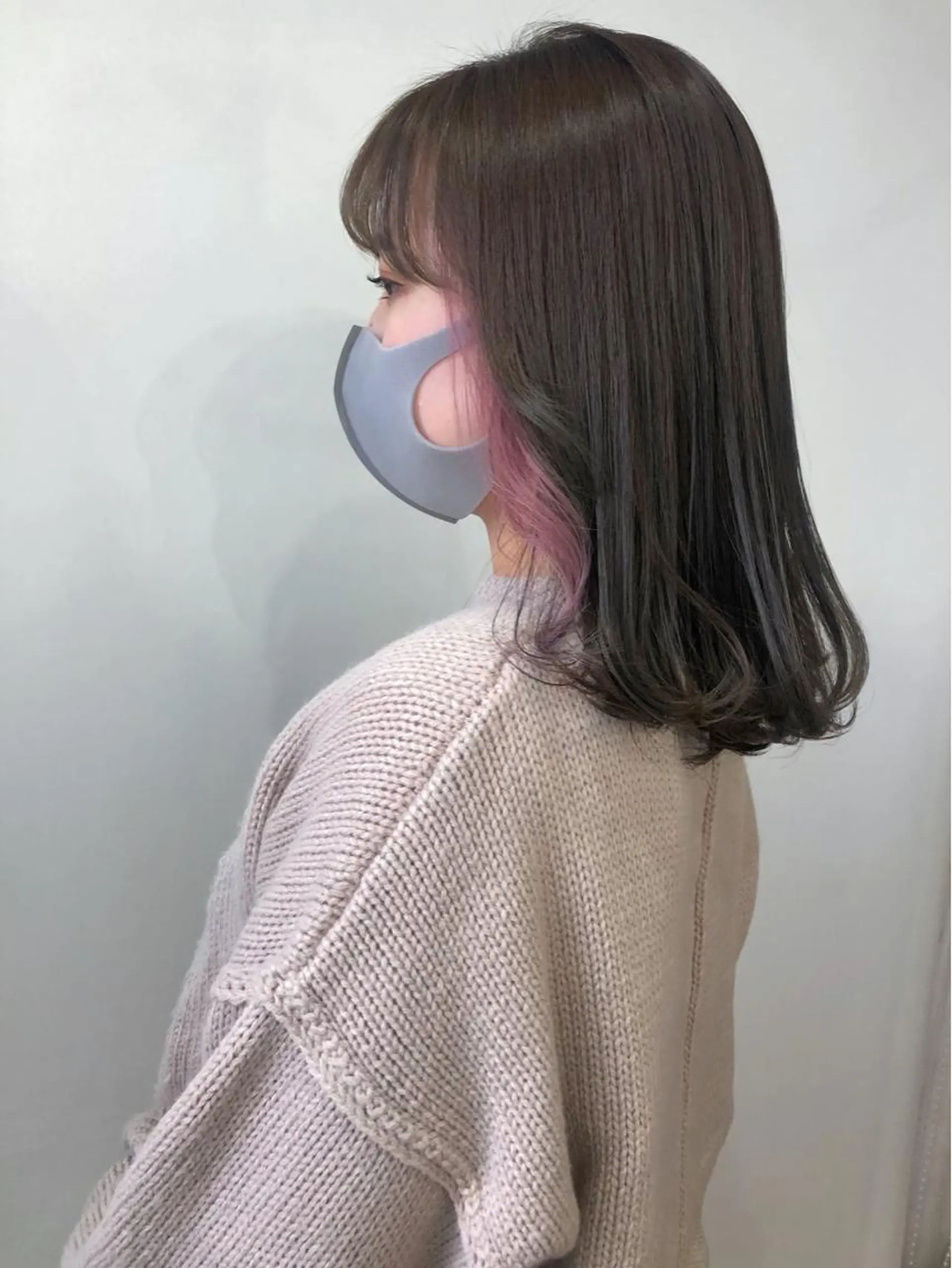 カラー white.梅田 デザインカラー🦄のヘアスタイル