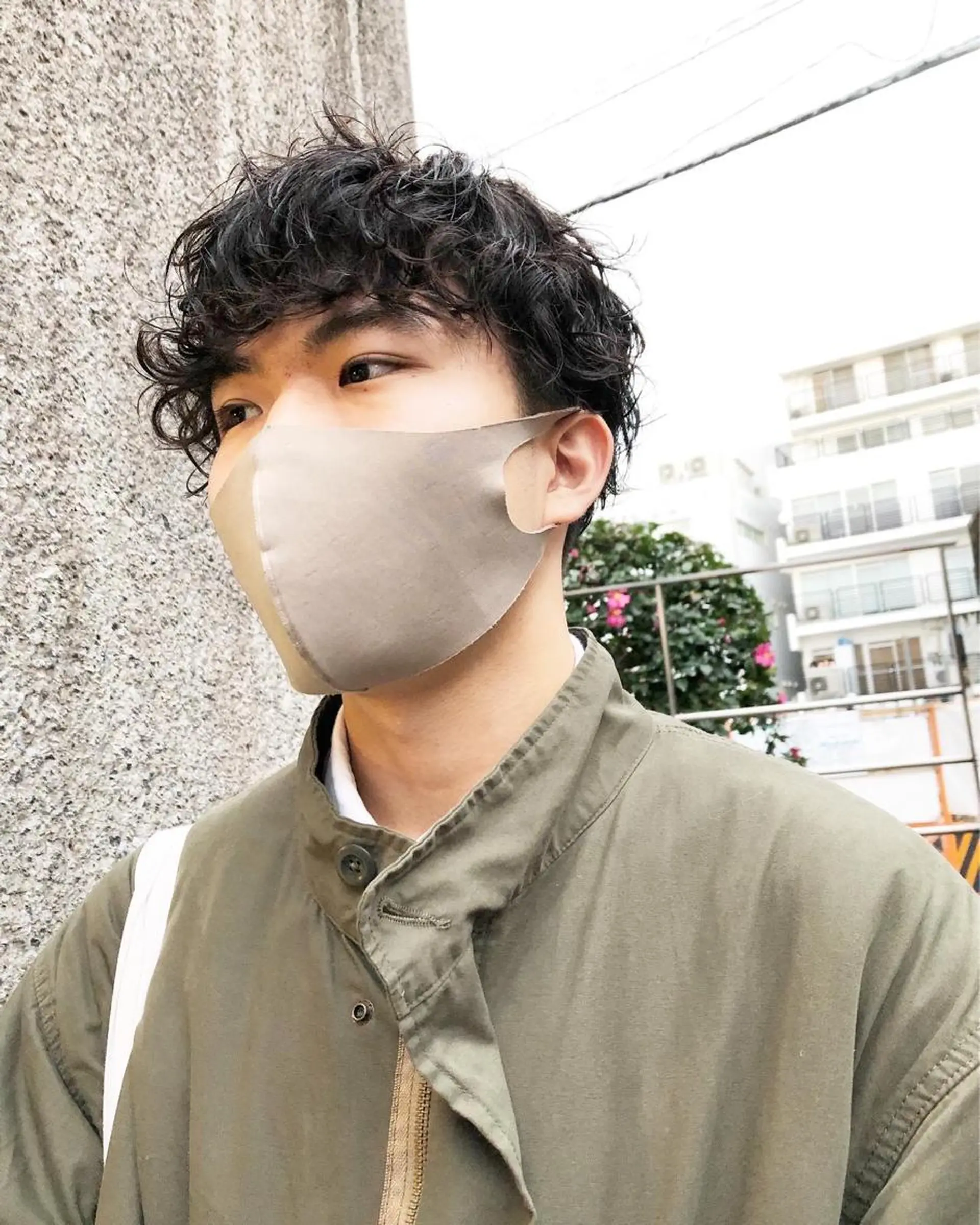 パーマ ヘアアレンジ メンズ カット パーマ トリートメント ヘアセット メンズ特化✂️栗原 侑也のヘアスタイル