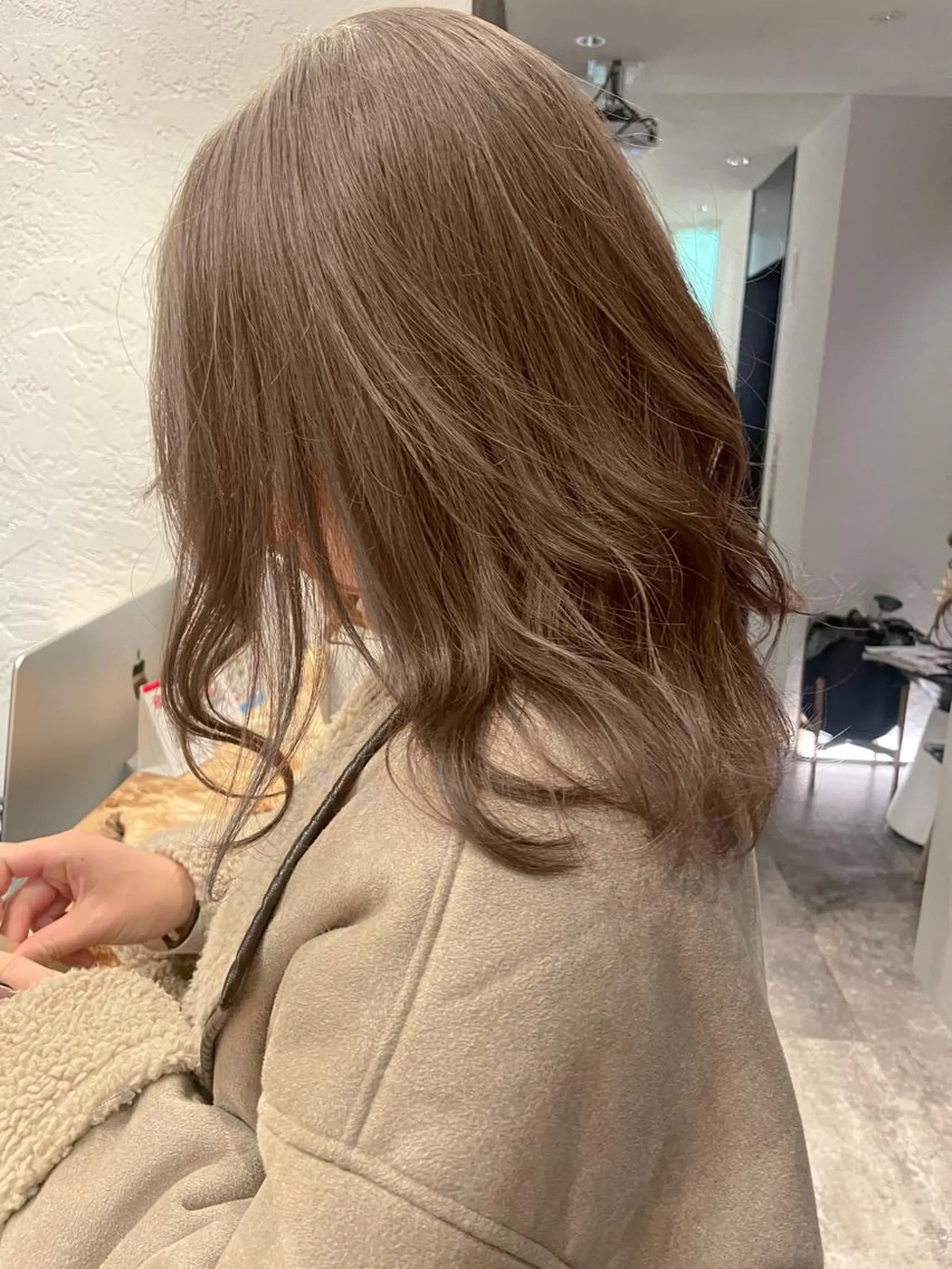 ミディアム カラー 韓国ヘア 店長NEGIのヘアスタイル