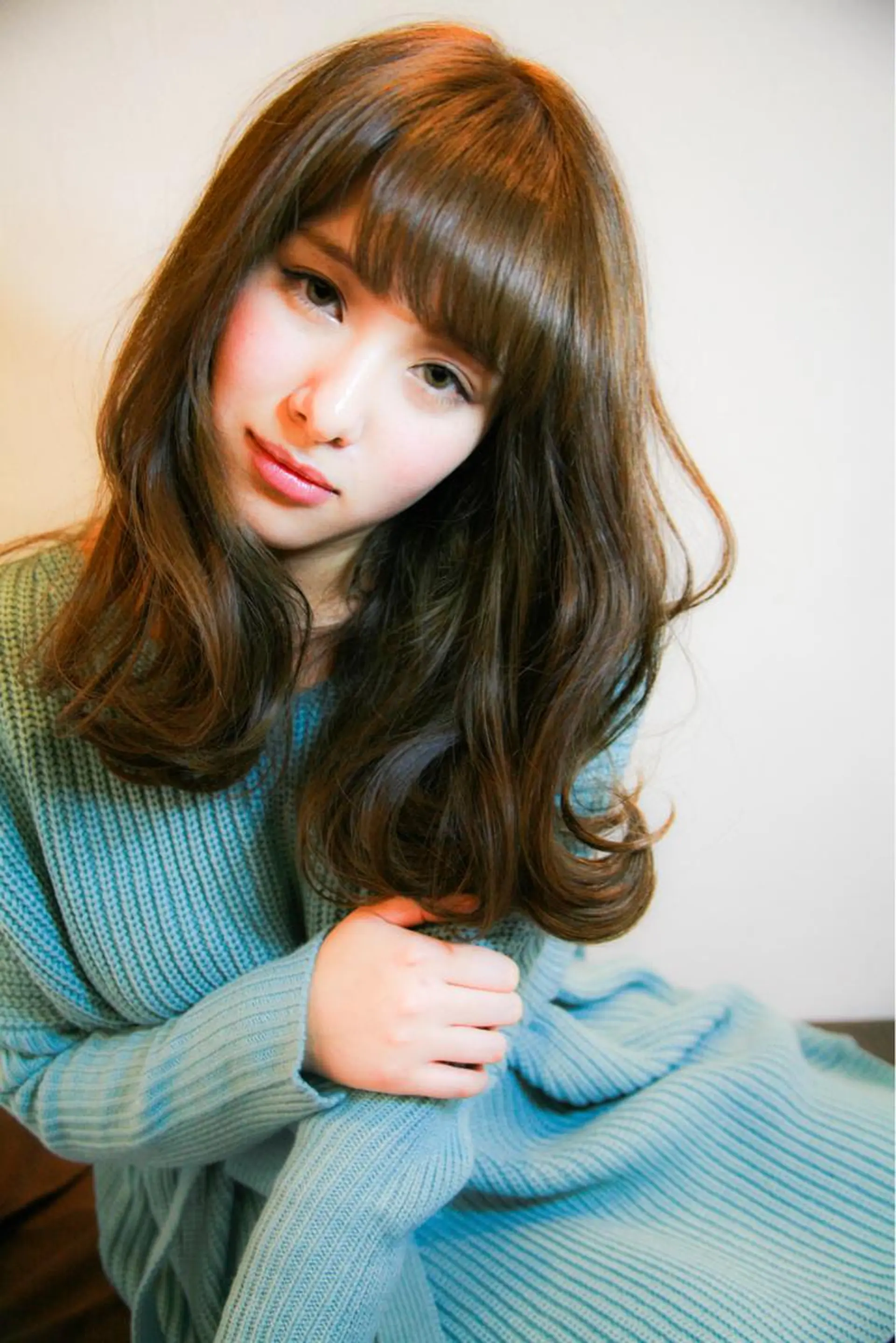 ロング 髪質改善縮毛矯正 専門店のヘアスタイル