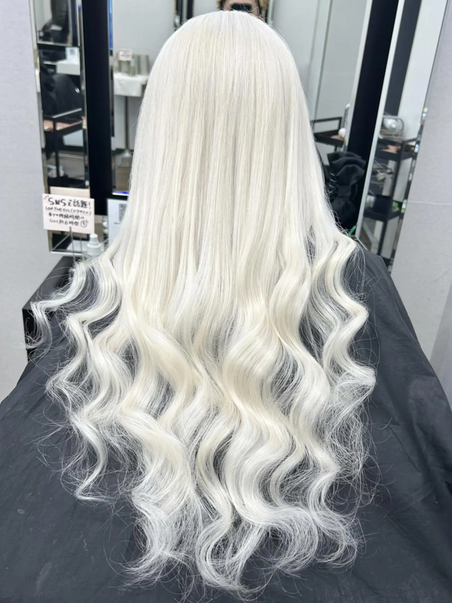 ロング カラー シールエクステ バレイヤージュ ハイライトカラー ハイトーンカラー エクステ 🧸美髪×エクステ Taiga🍭のヘアスタイル