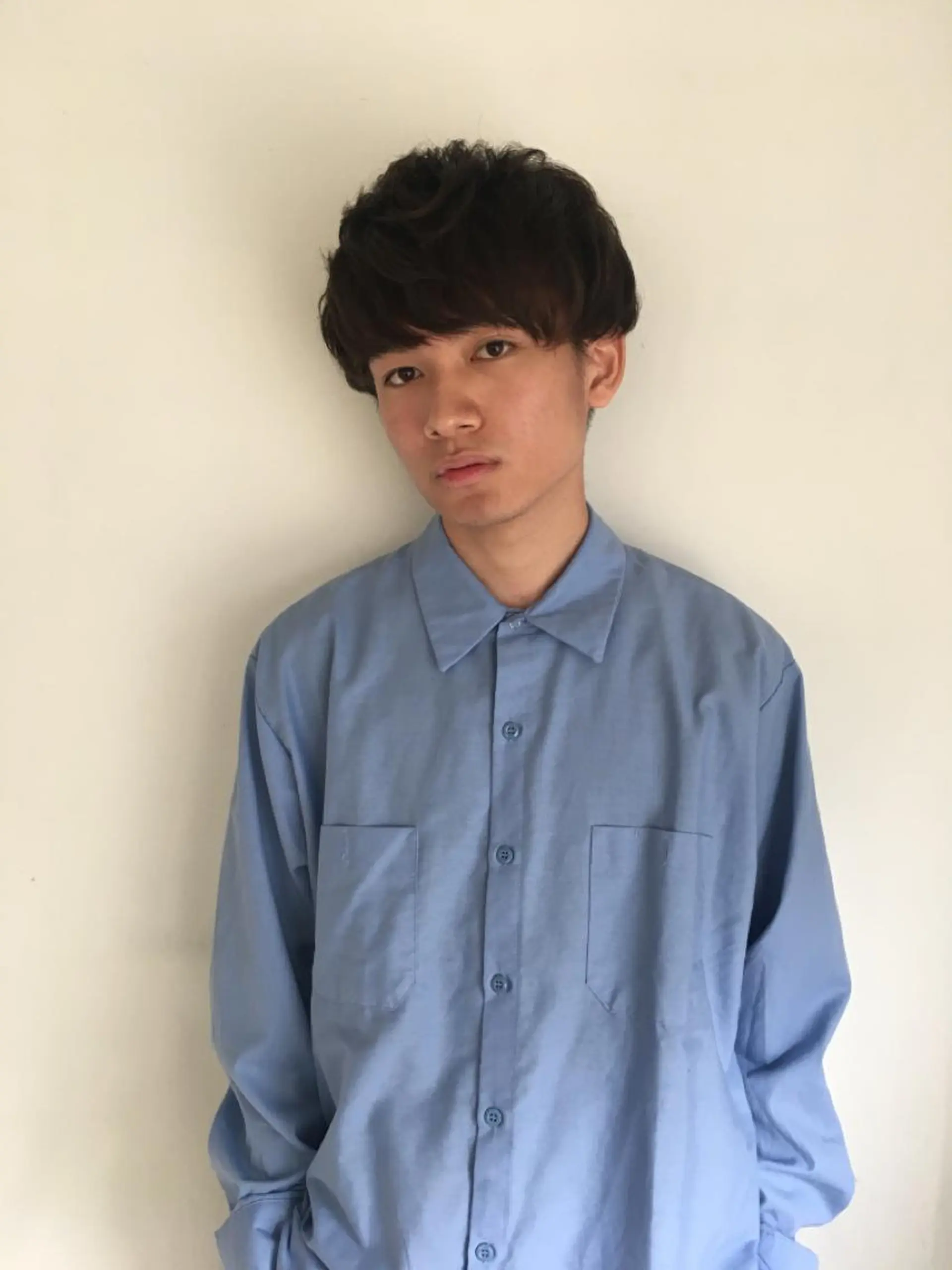 ショート カラー パーマ ヘアアレンジ メンズ パーソナルカラー合わ せたカラー🤍なつみのヘアスタイル