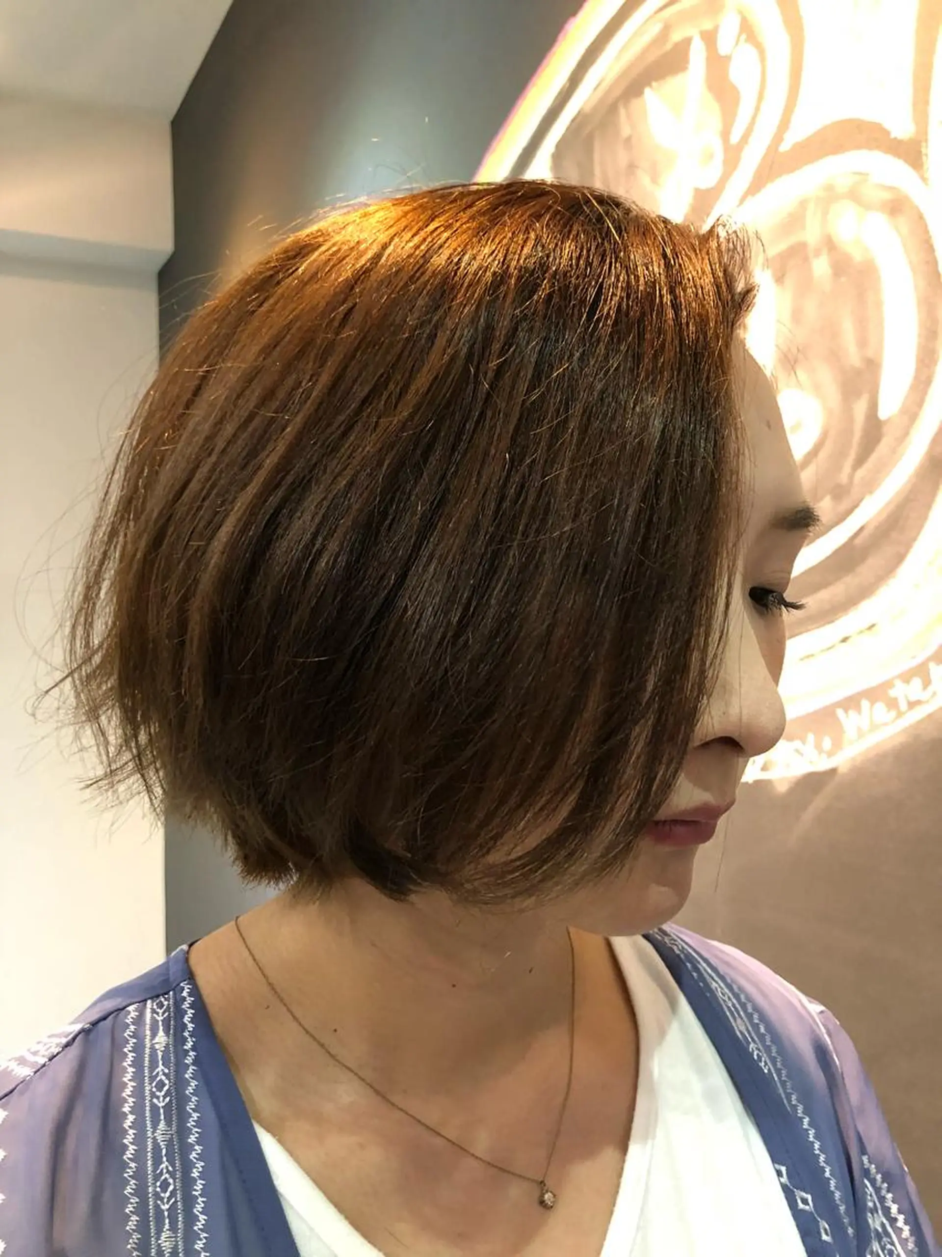 ショート カラー ショートボブ ボブ ショートヘア カット ヘアカラー トリートメント BOOLE所属・渡邊 暁史のヘアスタイル