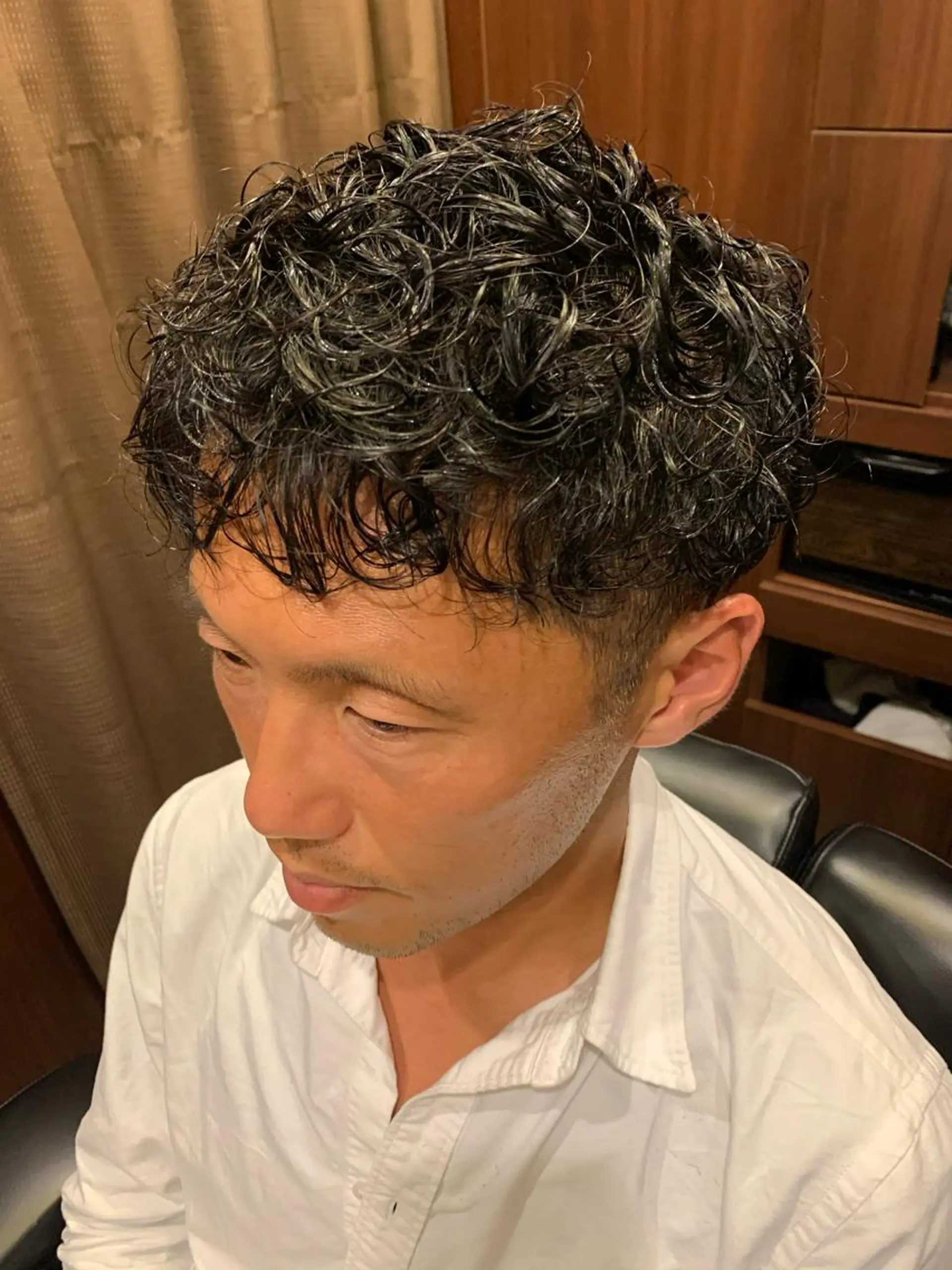 パーマ メンズ プレミアムバーバー 草野のヘアスタイル