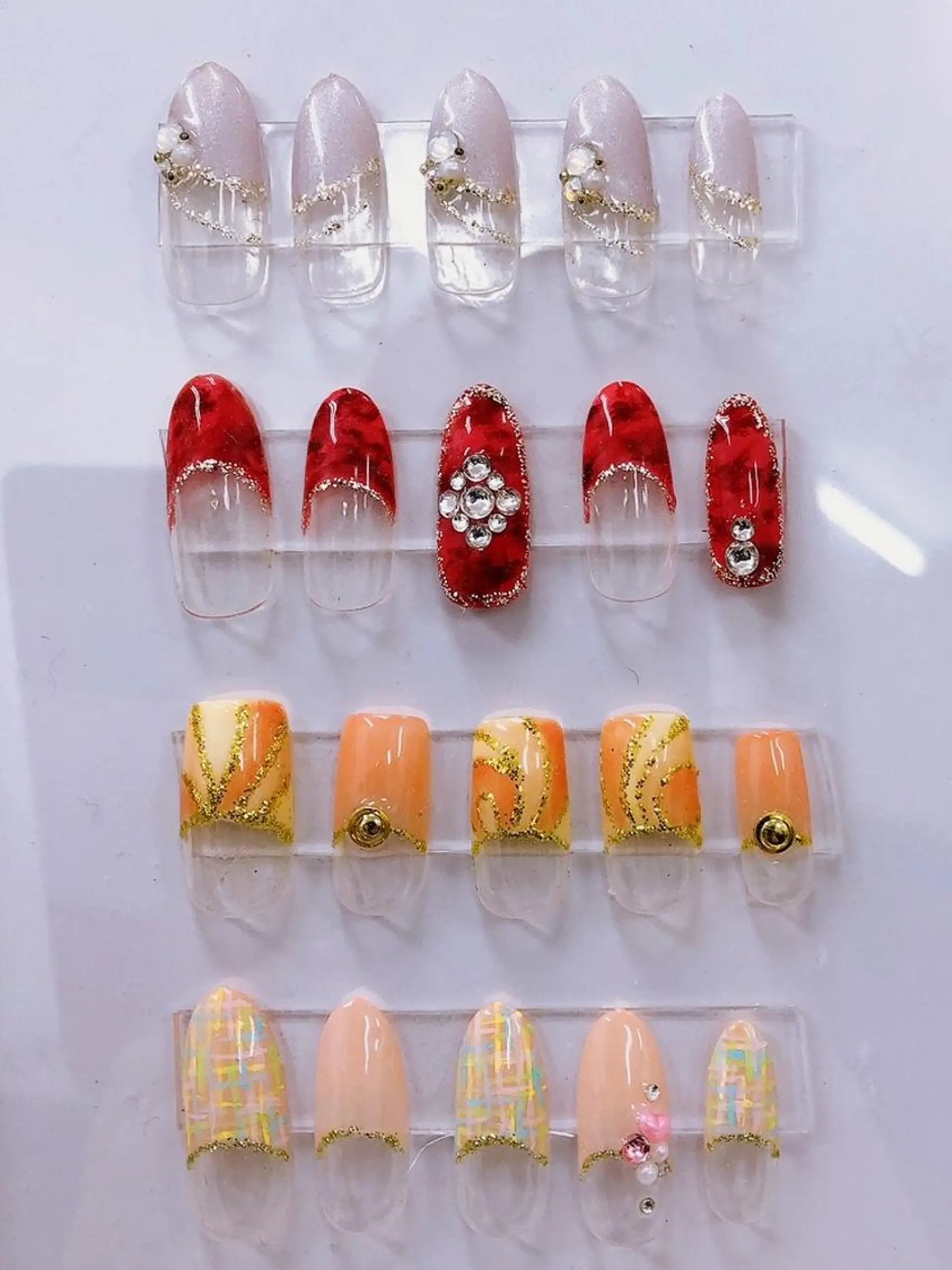 ネイル ジェルネイル ソフトジェル 板倉 店長のネイルデザイン