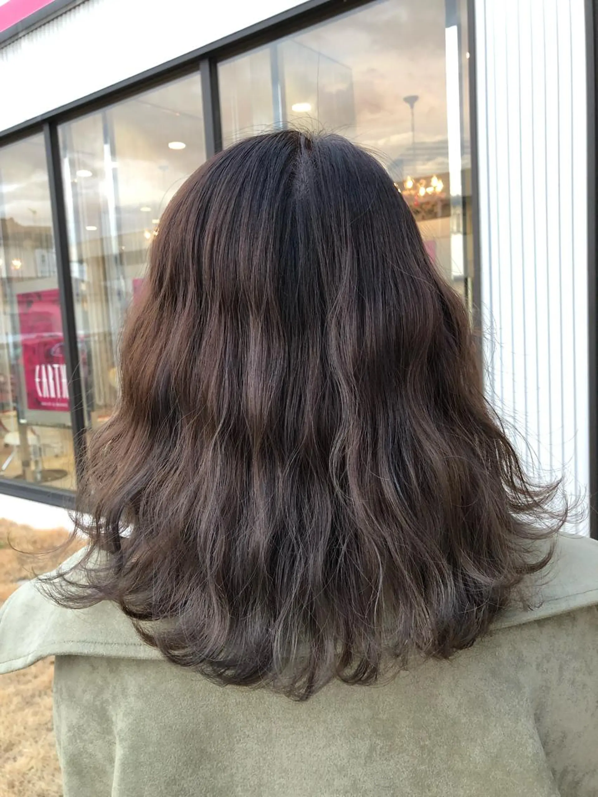 ミディアム カラー ヘアアレンジ 大塚 貴之のヘアスタイル