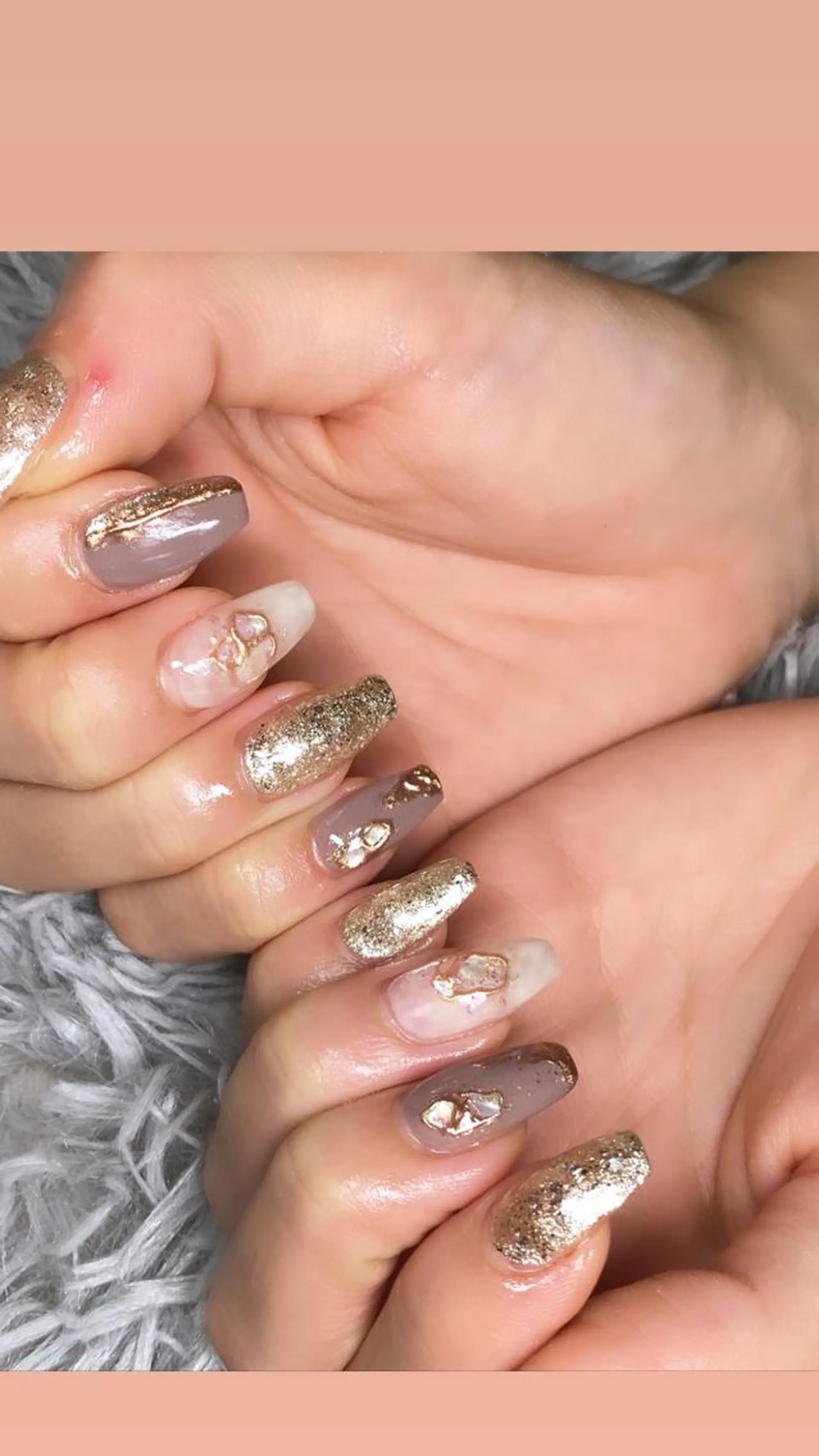 ネイル ニュアンスネイル JR西大路駅徒歩1分 JBネイルのネイルデザイン