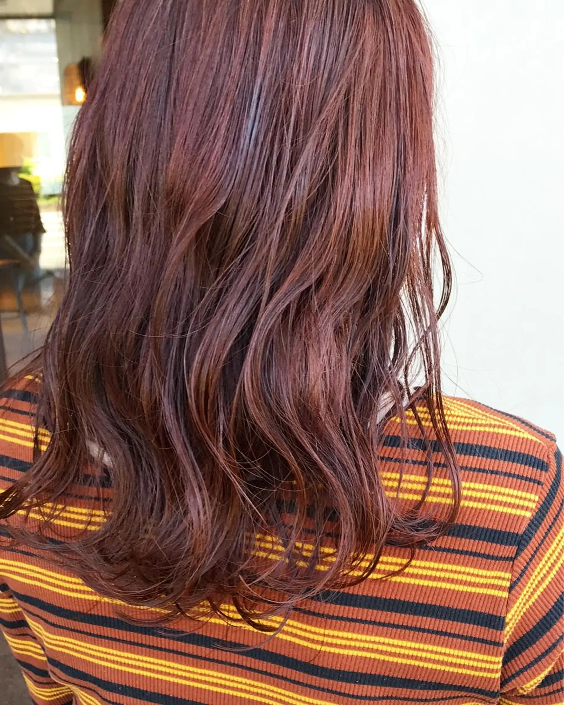 セミロング カラー enne /YUI🥣のヘアスタイル