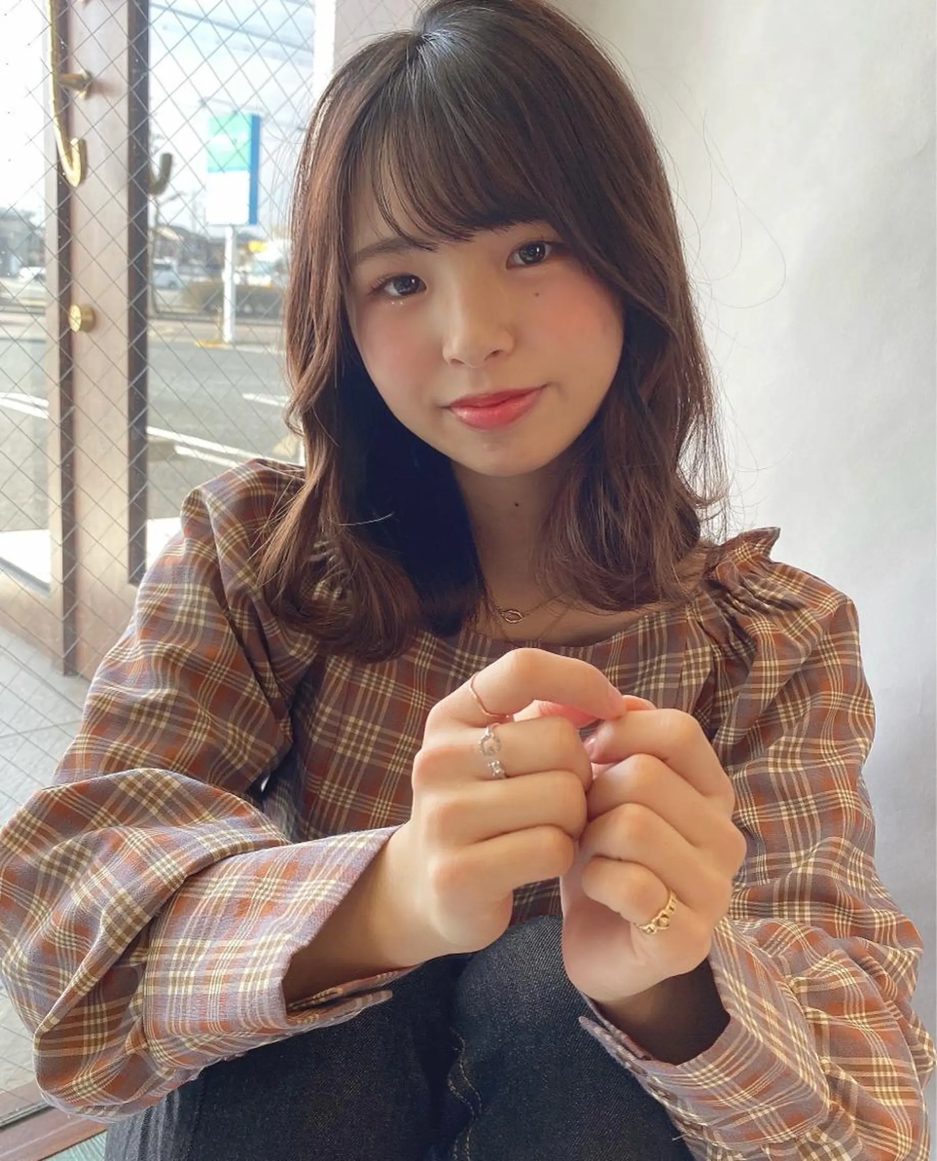 ミディアム 具志 正太のヘアスタイル