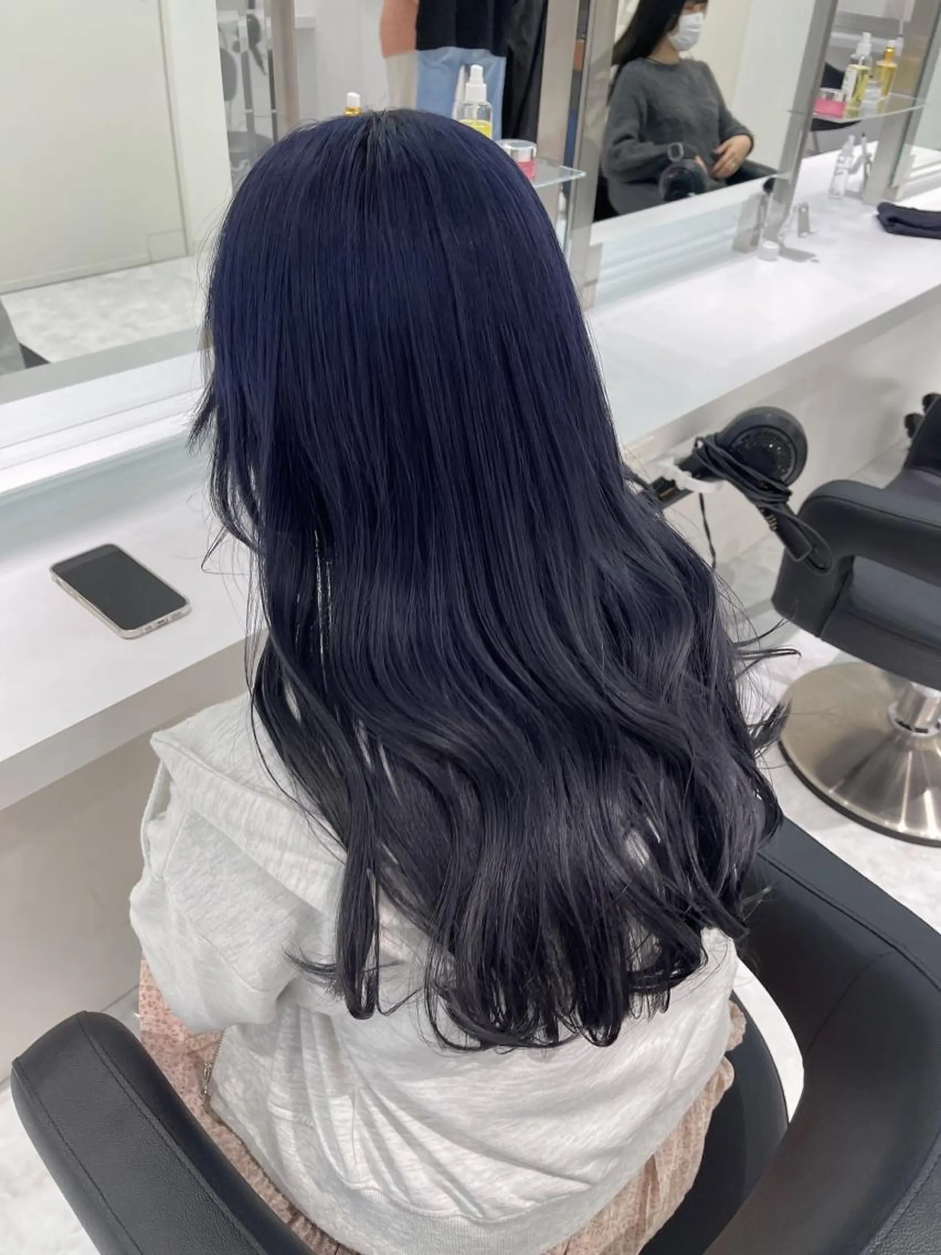 ロング カラー コテ巻き風パーマ 🦋にこ🦋のヘアスタイル