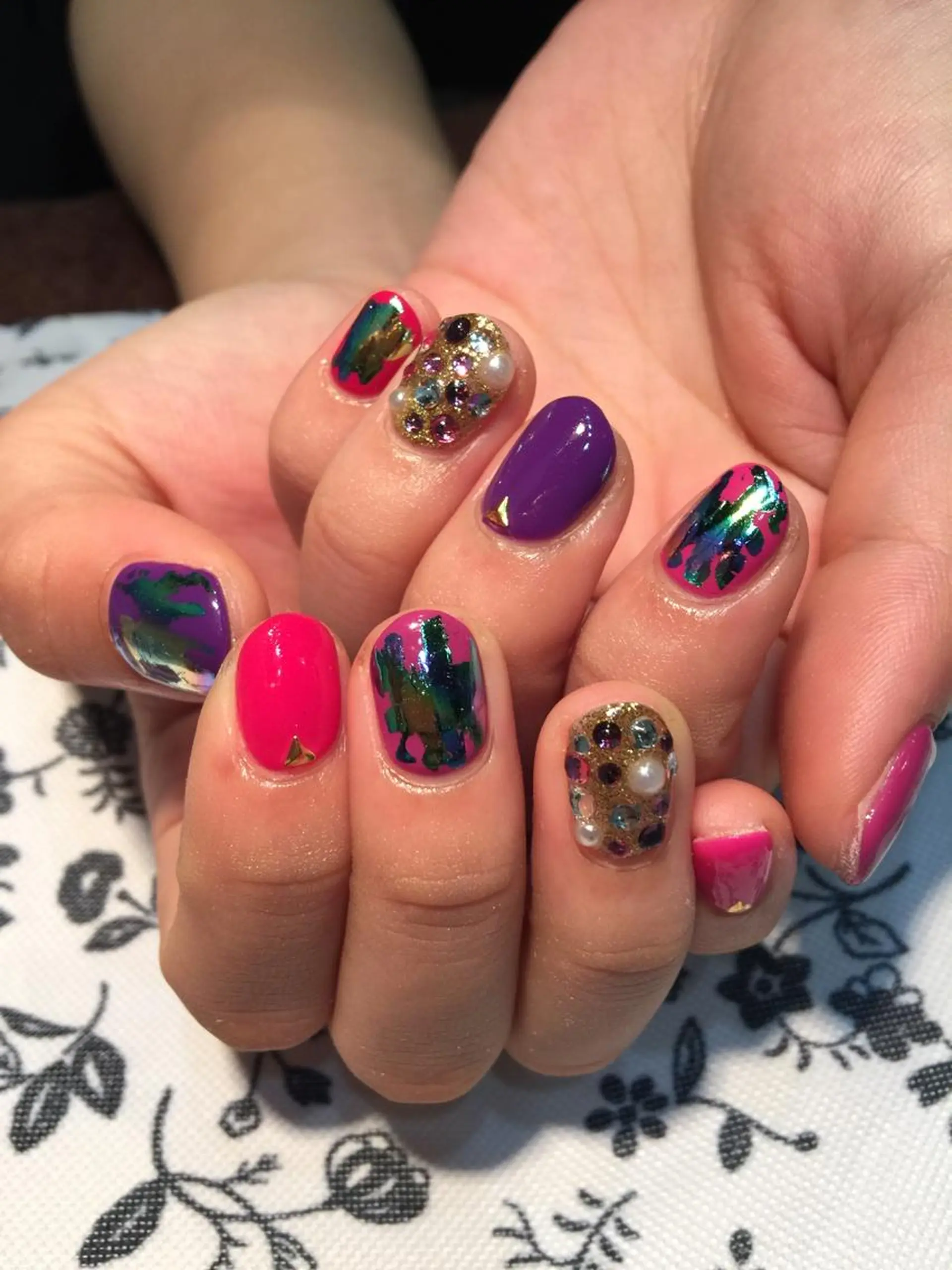 ネイル アートネイル ＦreeDoＭ   Design所属・W KUMIのネイルデザイン