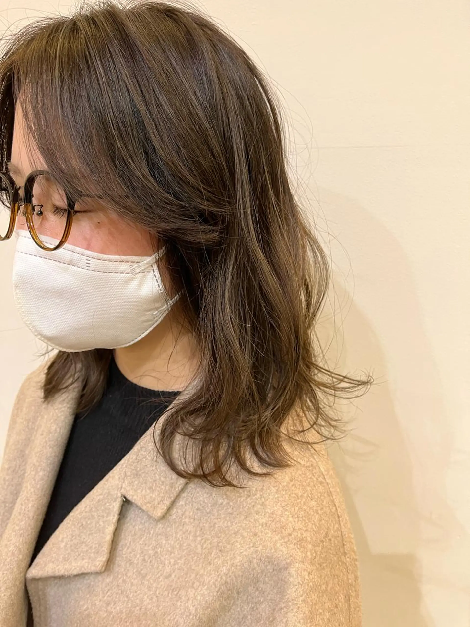 ミディアム レイヤーカット Deapres所属・似合わせカット🌼 後藤友香のヘアスタイル