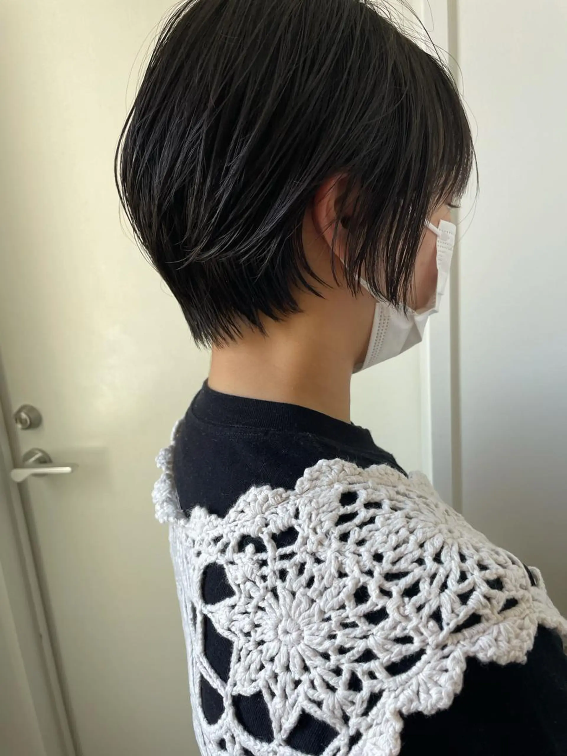 ショート カラー アッシュ ハイライトカラー ハイトーンカラー イルミナカラー インナーカラー カット ヘアカラー トリートメント 江上拓郎/ショート /酸性ストレートのヘアスタイル