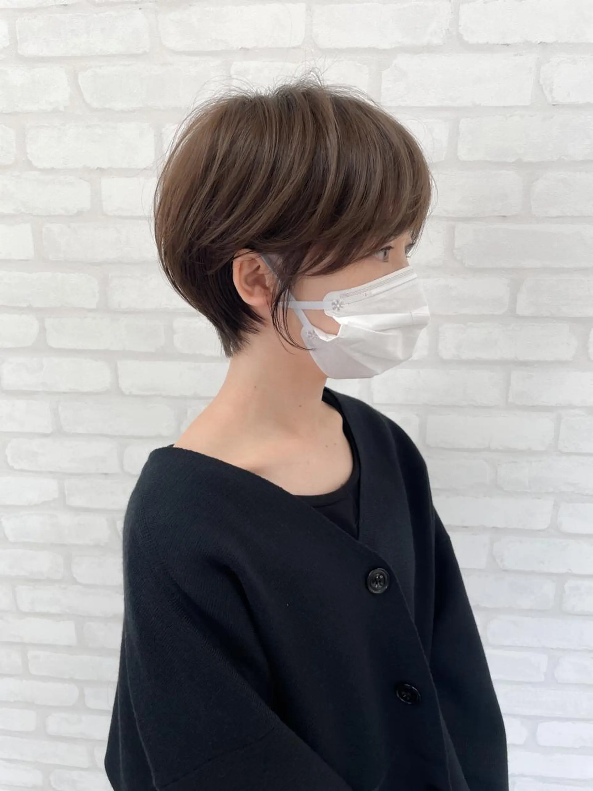 ショート 丸みショート ショートヘア 松尾 祐輝のヘアスタイル