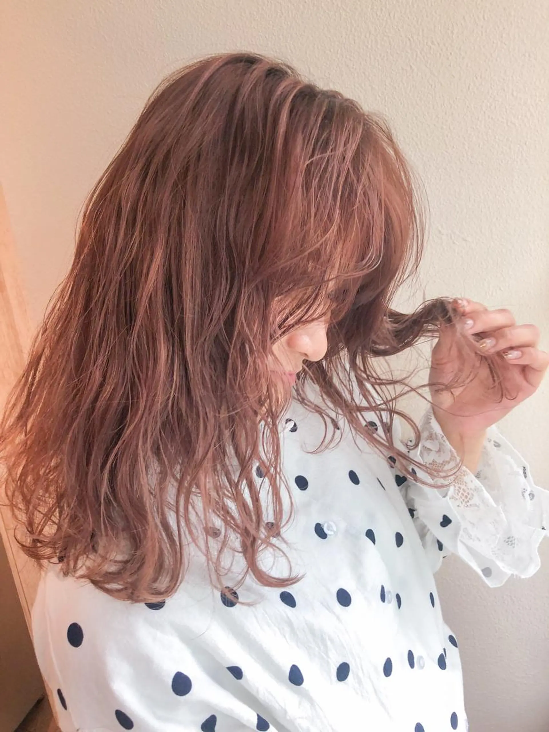 セミロング カラー ブリーチ ダブルカラー 【1日2名様限定】 AFLOAT白川雄副のヘアスタイル