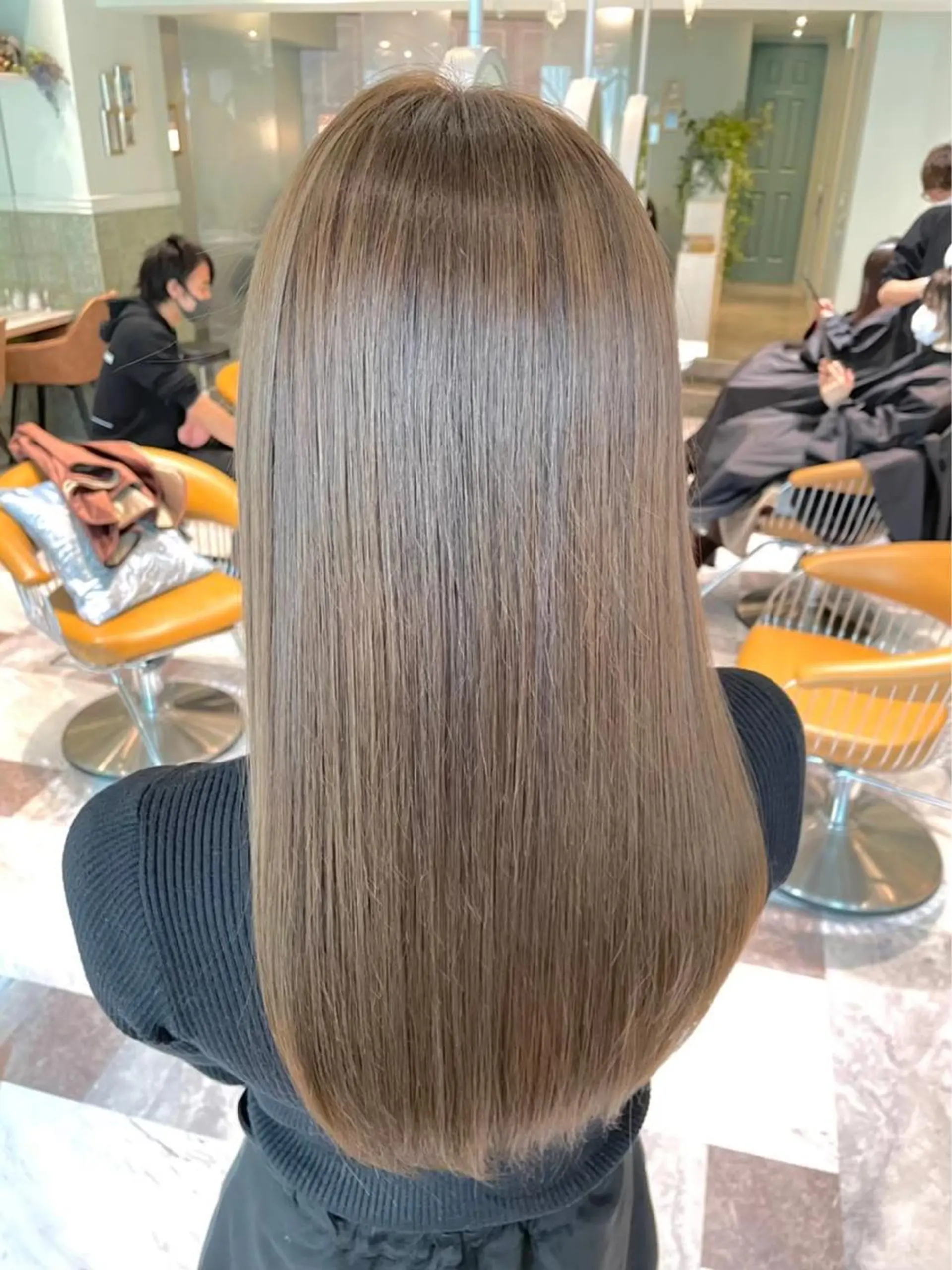 ロング ヘアカラー トリートメント 三重で1番ショートが 上手い美容師💎廣田のヘアスタイル