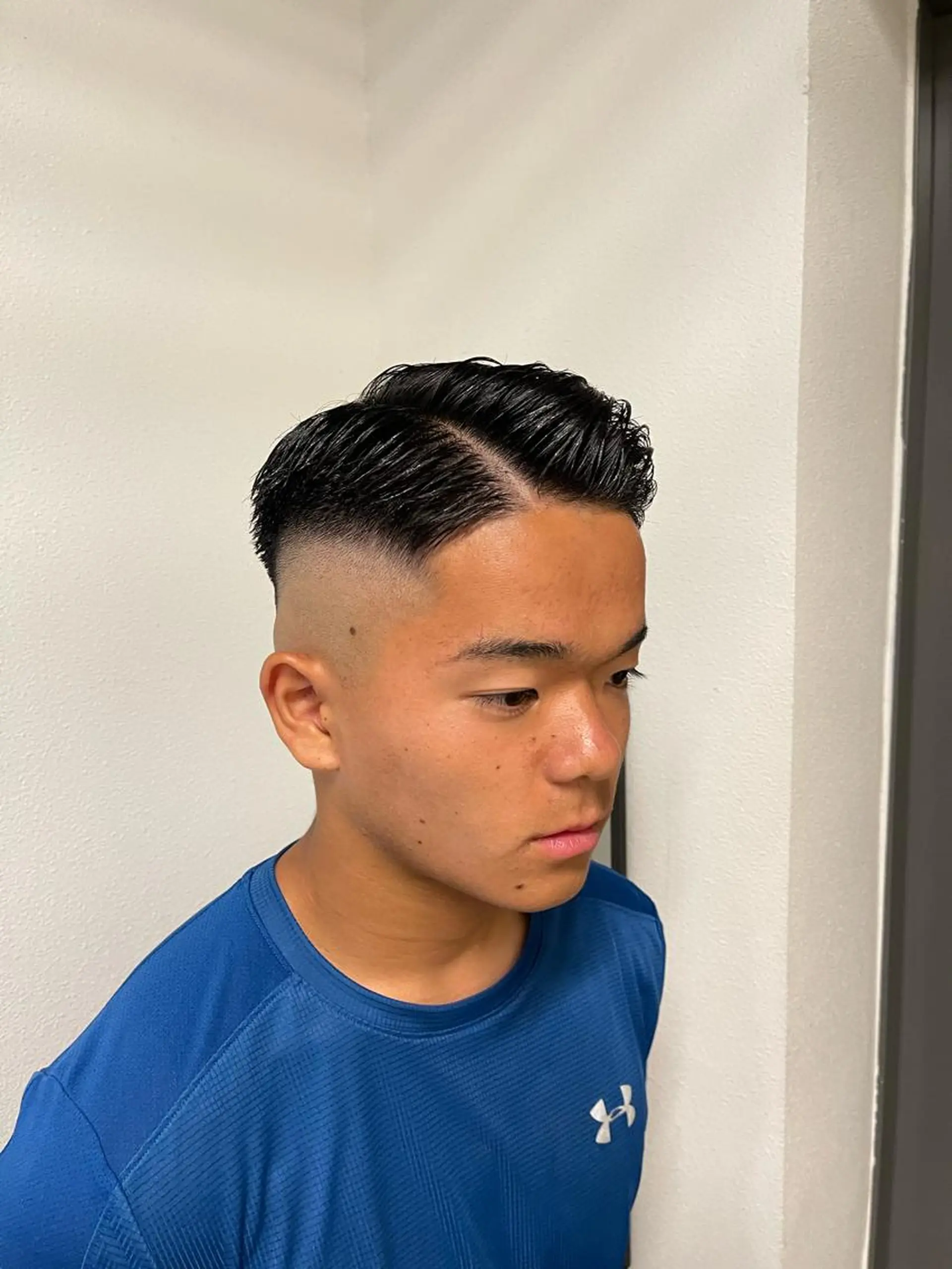 ショート カット メンズパーマ 北原寿樹のヘアスタイル