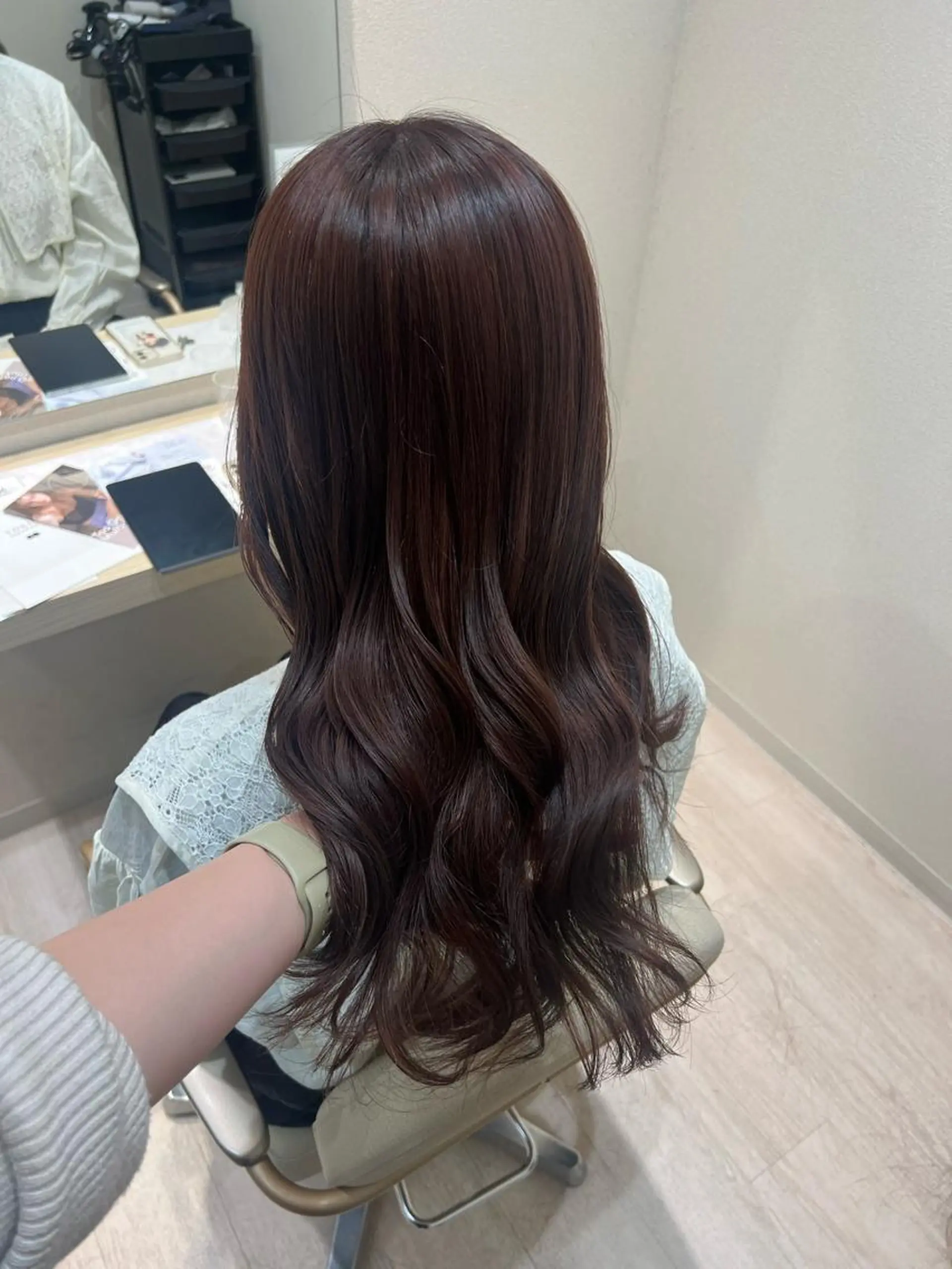 ロング mina .のヘアスタイル