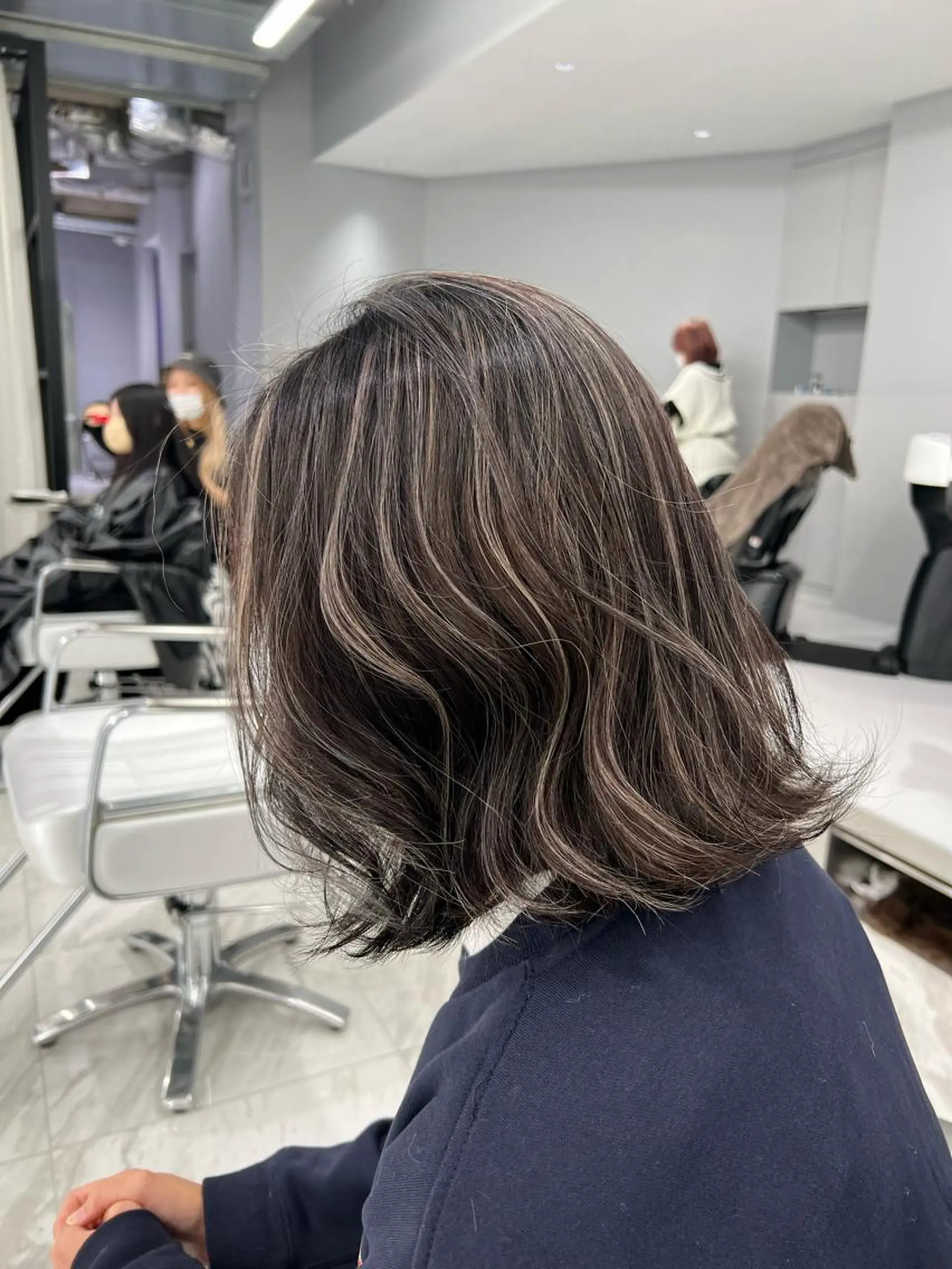 ショート カラー ハイライトカラー ハイライト 新宿メンズ特化 🥇店長JUKIYAのヘアスタイル