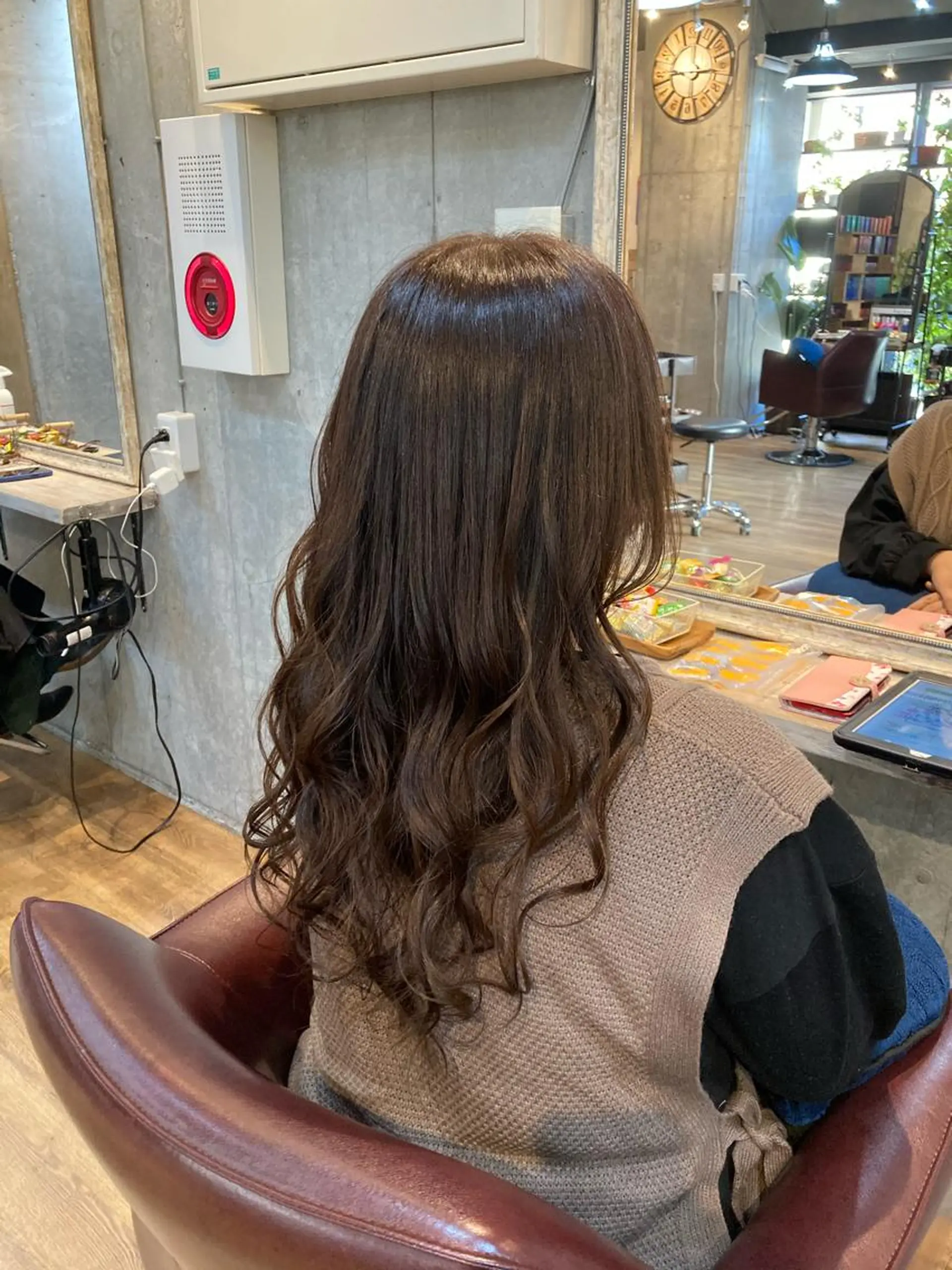 ロング カラー ショコラグレージュ グレージュ 縮毛矯正/髪質改善 /SATOKOのヘアスタイル
