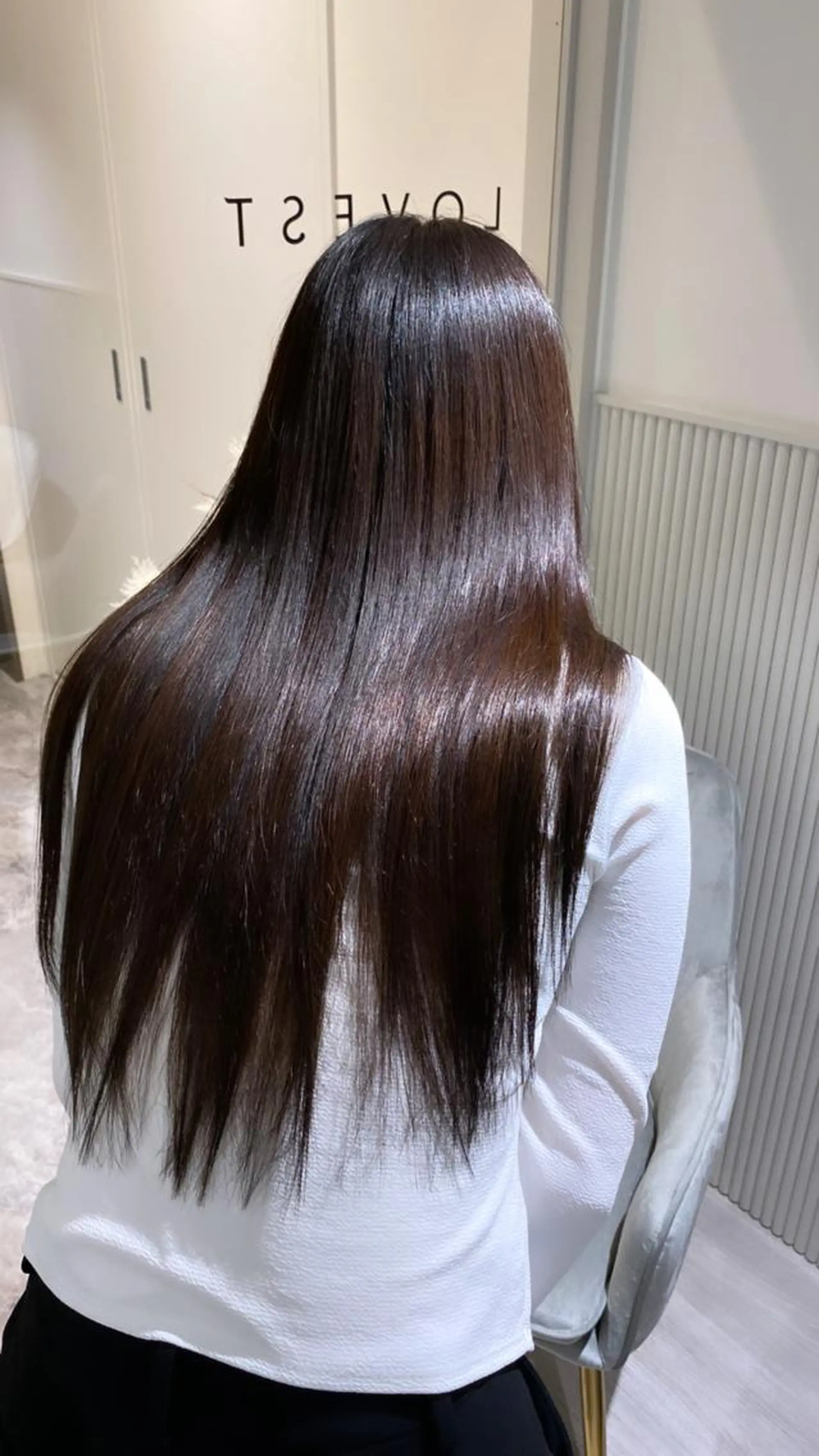 ロング カット ヘアカラー トリートメント 髪質改善/美髪師/ 田邊翔伍のヘアスタイル