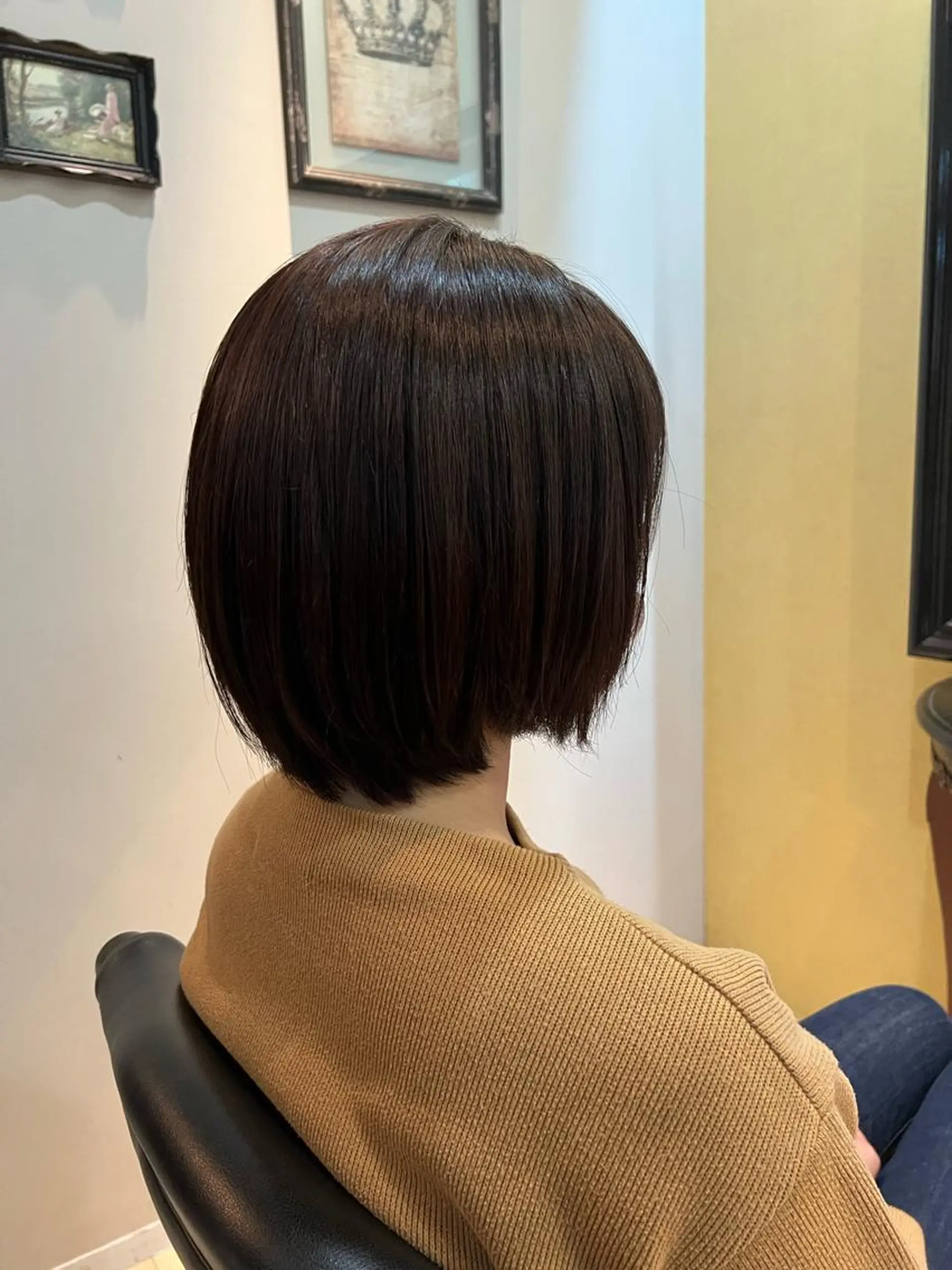 カラー 村尾 麗奈のヘアスタイル