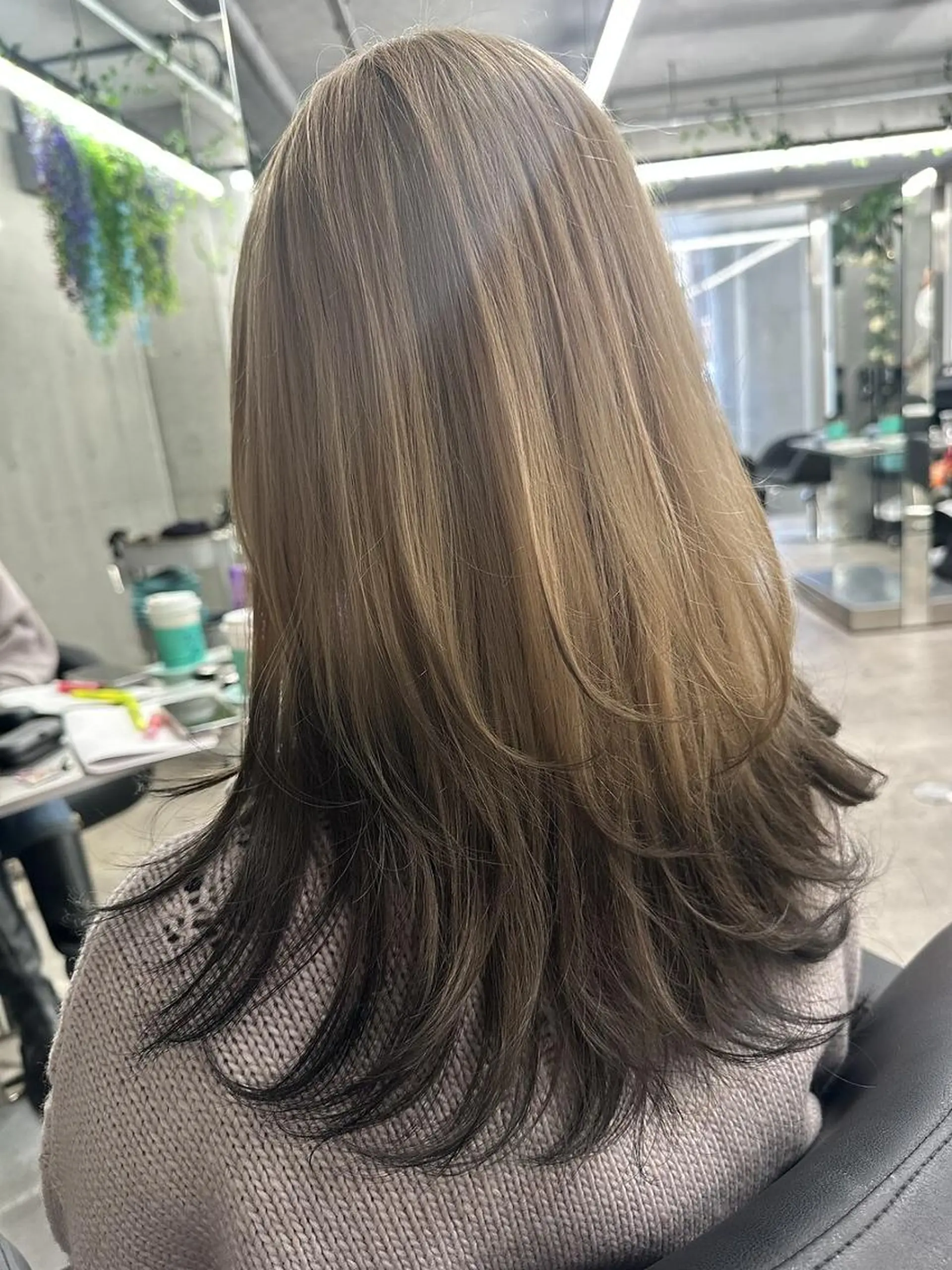 セミロング 💚Forest Mirror💚のヘアスタイル