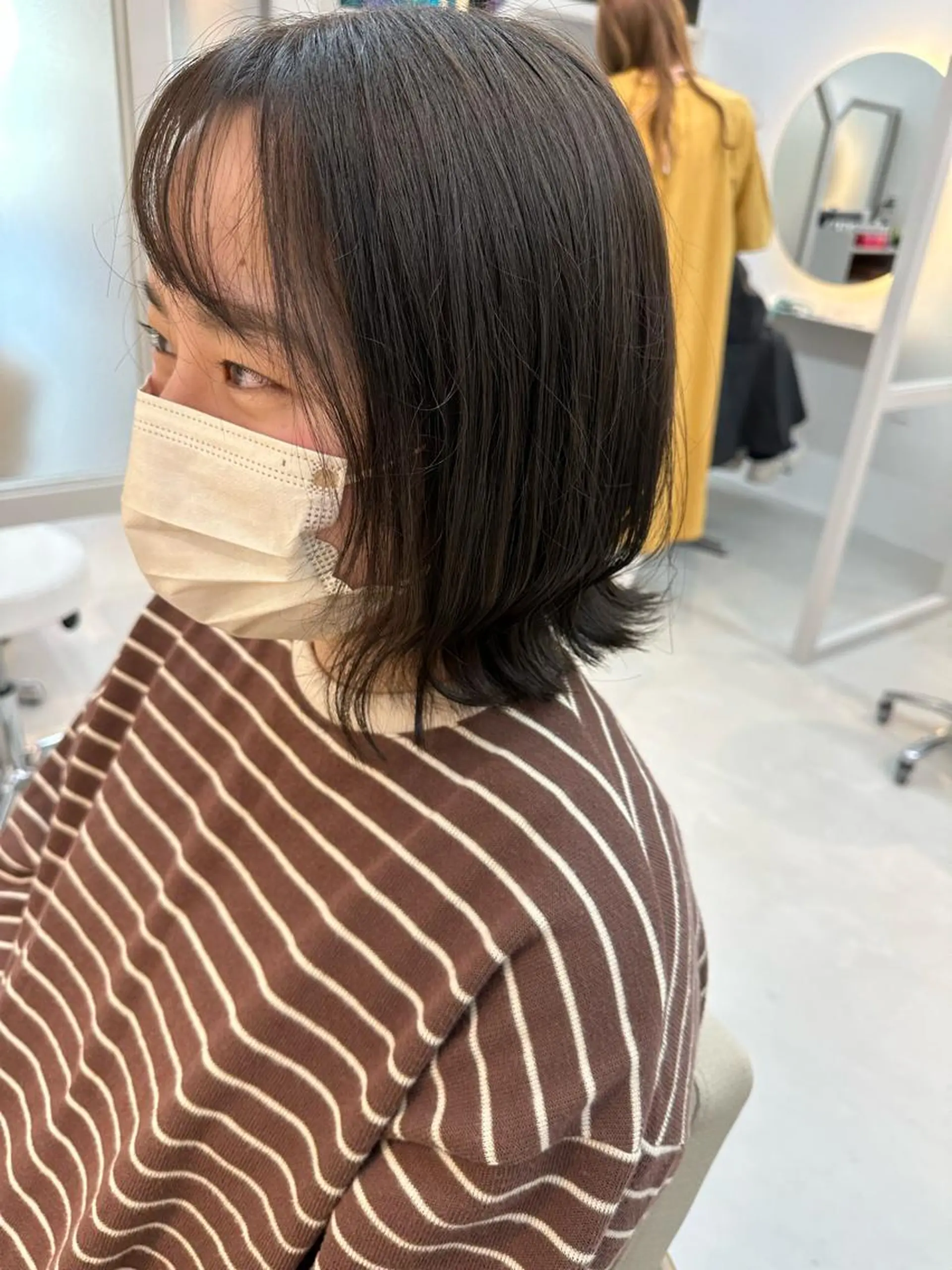 ミディアム 池村美月 @透明感カラーのヘアスタイル