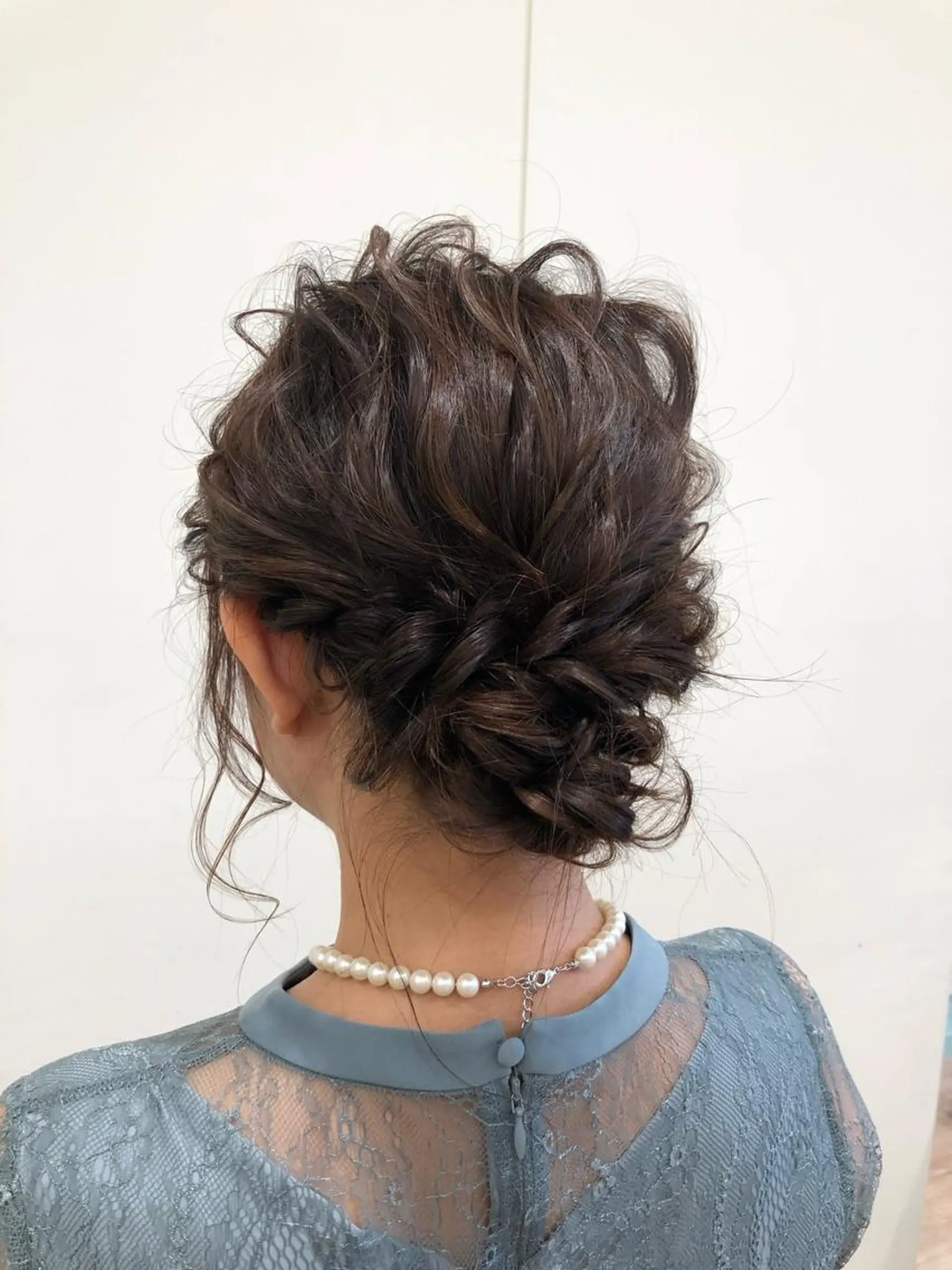 ミディアム ヘアアレンジ KANAMI日暮里 韓国ヘア・メイクのヘアスタイル