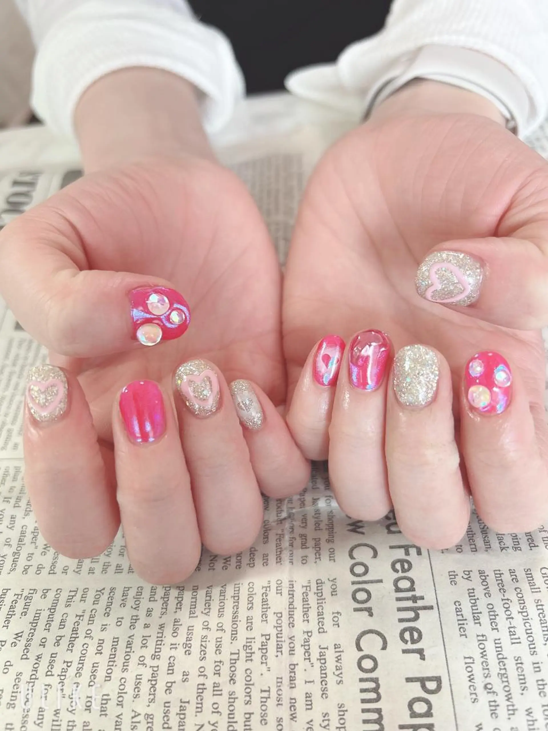 ネイル ハンドネイル ハンドケア 森山 舞のネイルデザイン