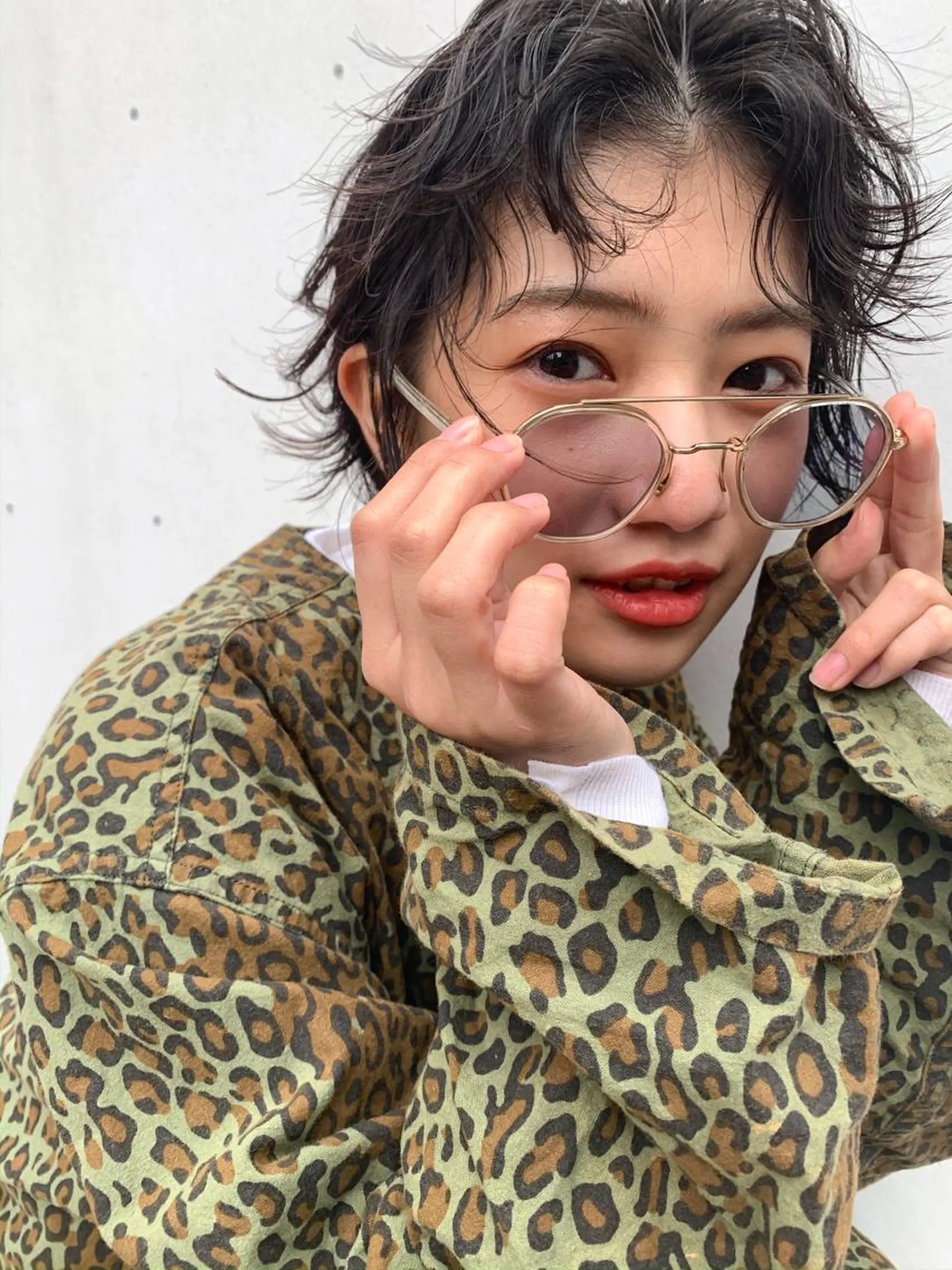 ショート カット ヘアカラー nessヤマサキ リュウタのヘアスタイル