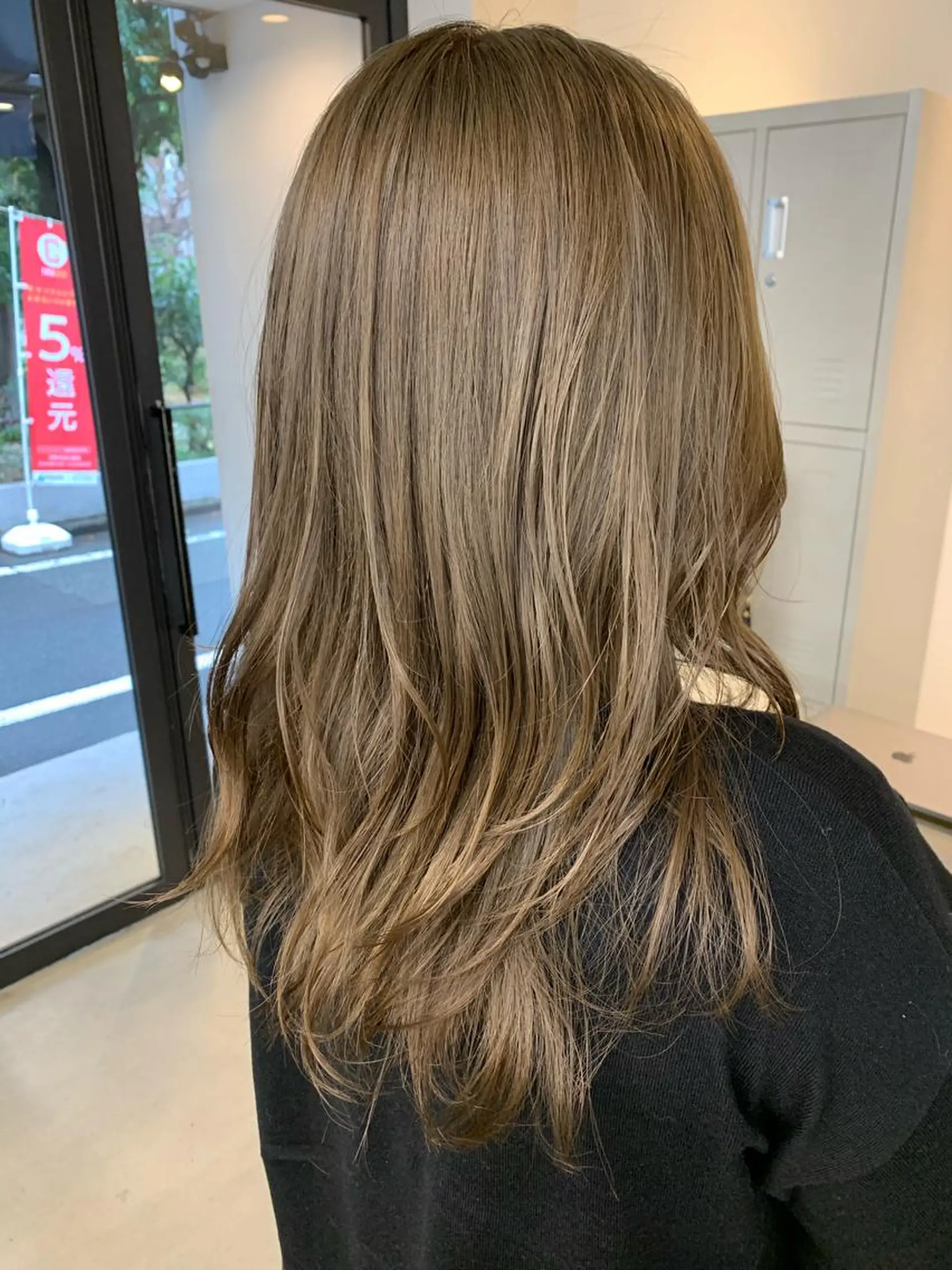 ミディアム カラー ブリーチ ダブルカラー ブリーチなしカラー 垢抜けヘア♡柔らかい カラー/mihoのヘアスタイル