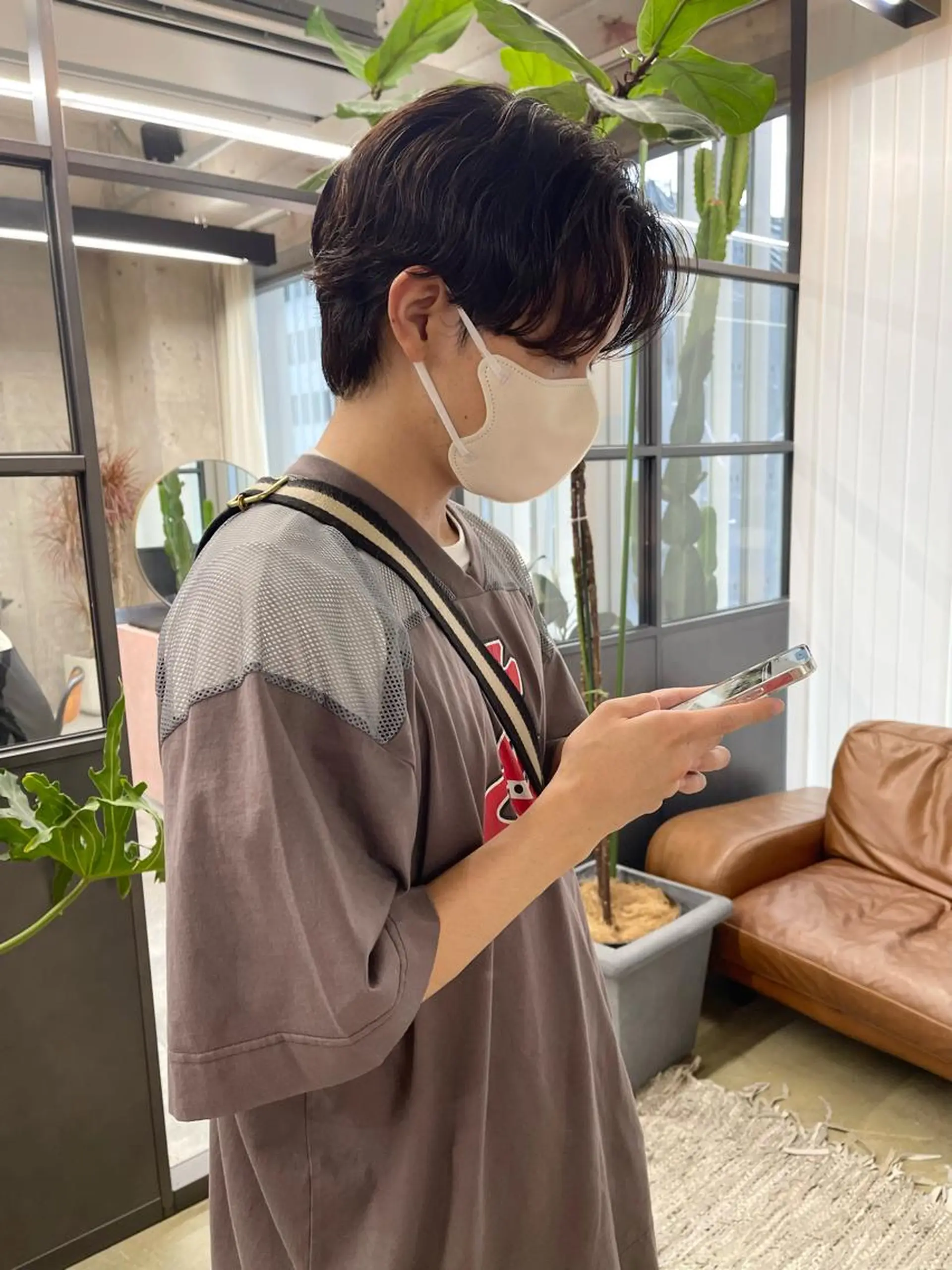 ショート パーマ メンズ カット a rikaのヘアスタイル