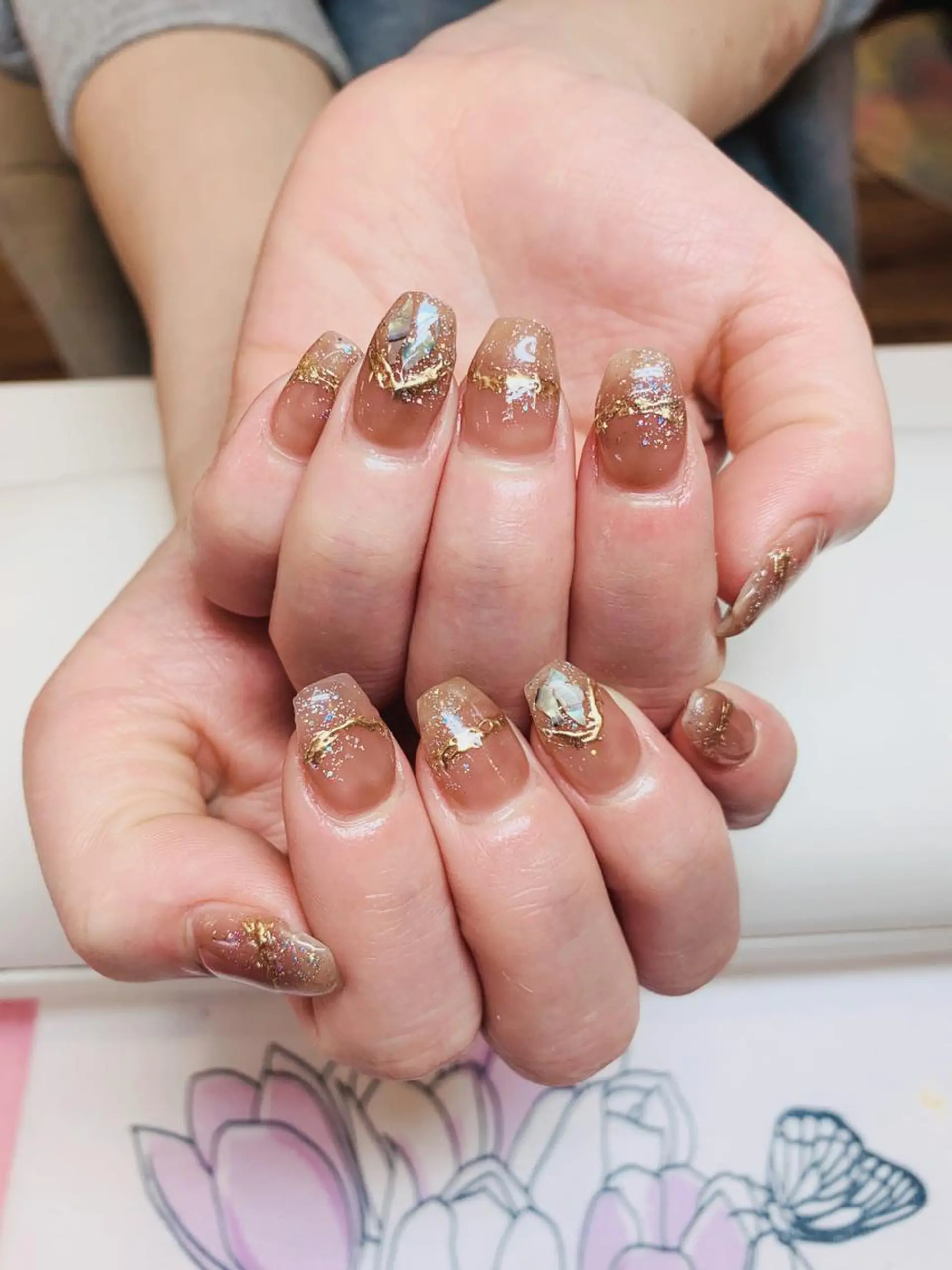 ネイル Ui_Amor (パラジェル)のネイルデザイン