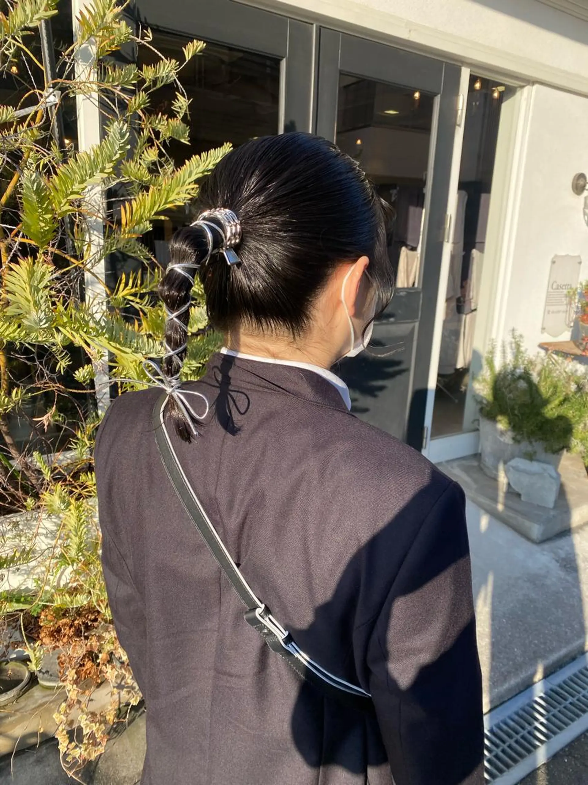 ヘアアレンジ レイヤーカット/ ダブルカラーサクライのヘアスタイル