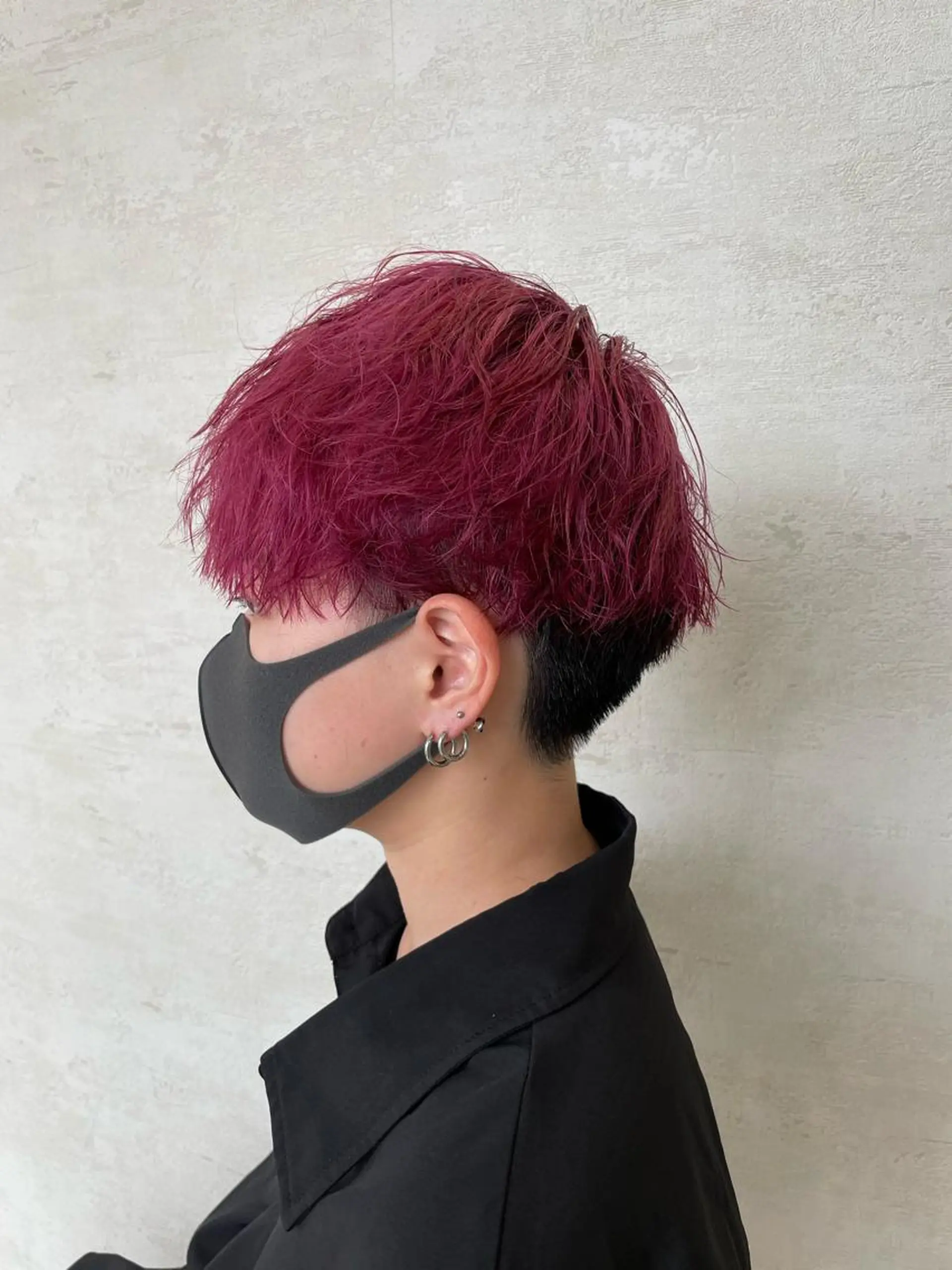 ショート カラー パーマ メンズ エクステ/カラー/ TOMOYUKIのヘアスタイル