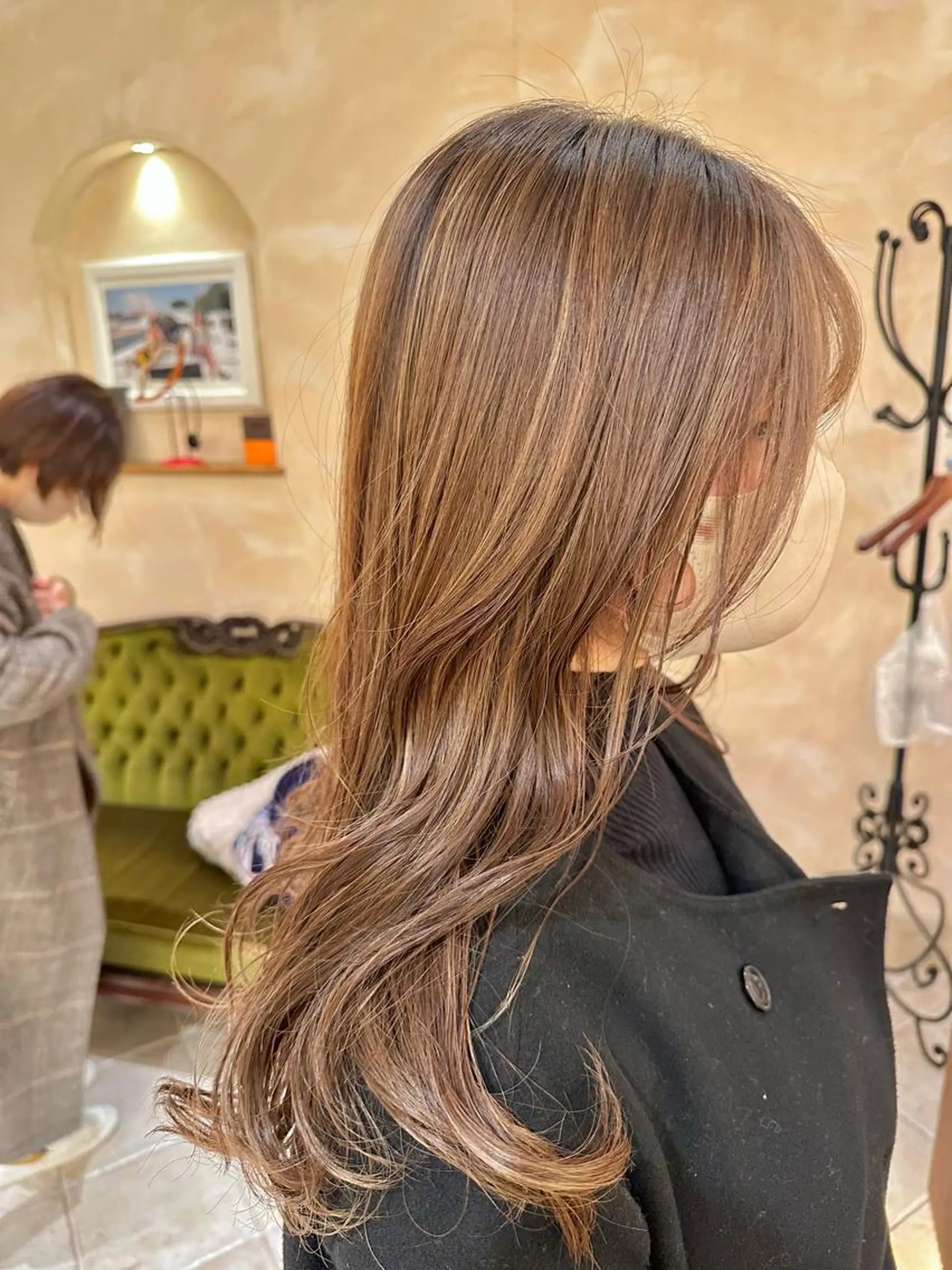 ロング ハイライト カットモデル/ 大森弘貴のヘアスタイル