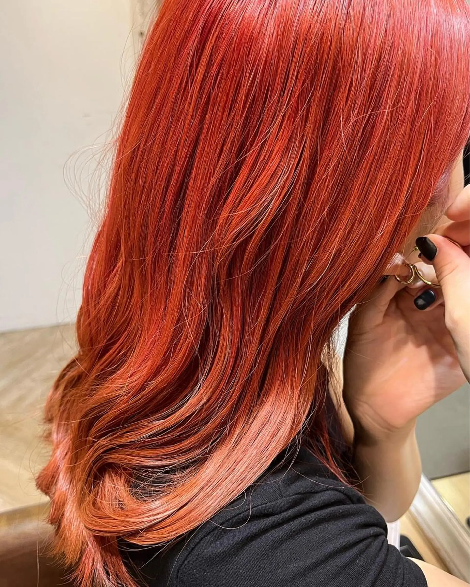 ロング 小山 水綺のヘアスタイル