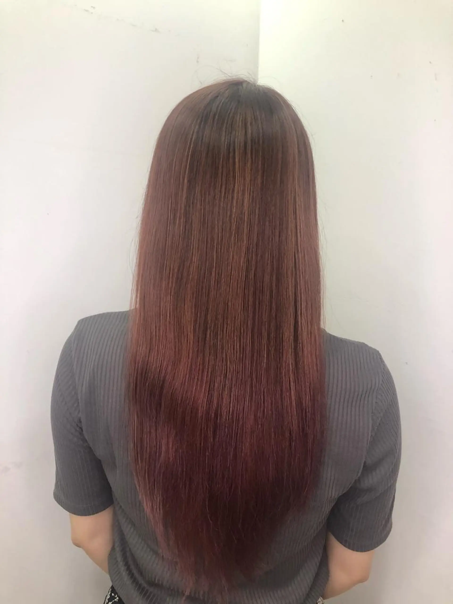 ロング カラー ピンクカラー ヘアカラー 🤎ベージュカラー/ 髪質改善/山岸🤎のヘアスタイル