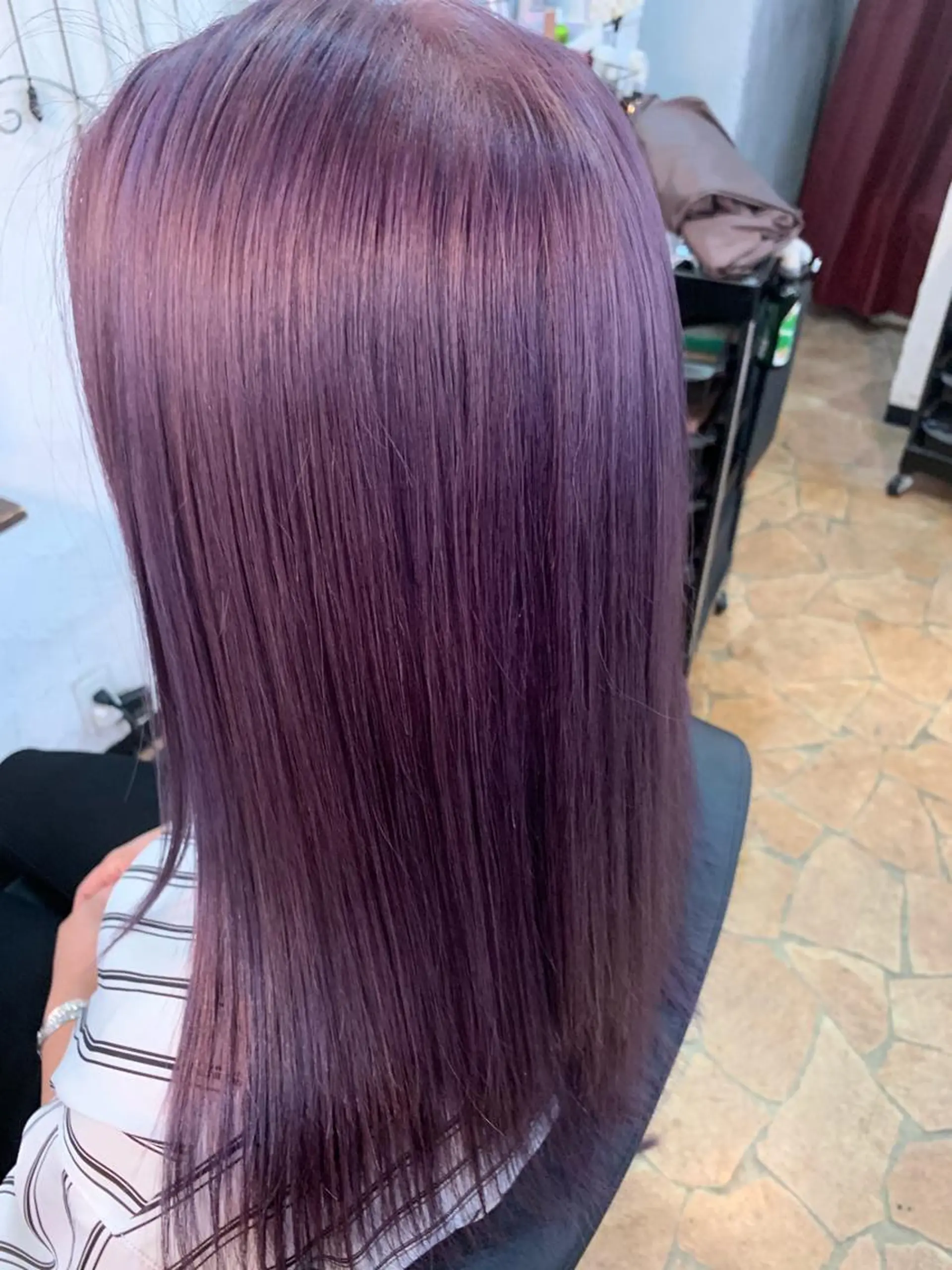 ロング カラー イルミナカラー カット ヘアカラー トリートメント アンフィーヘアー所属・amphihair 高橋祐也のヘアスタイル