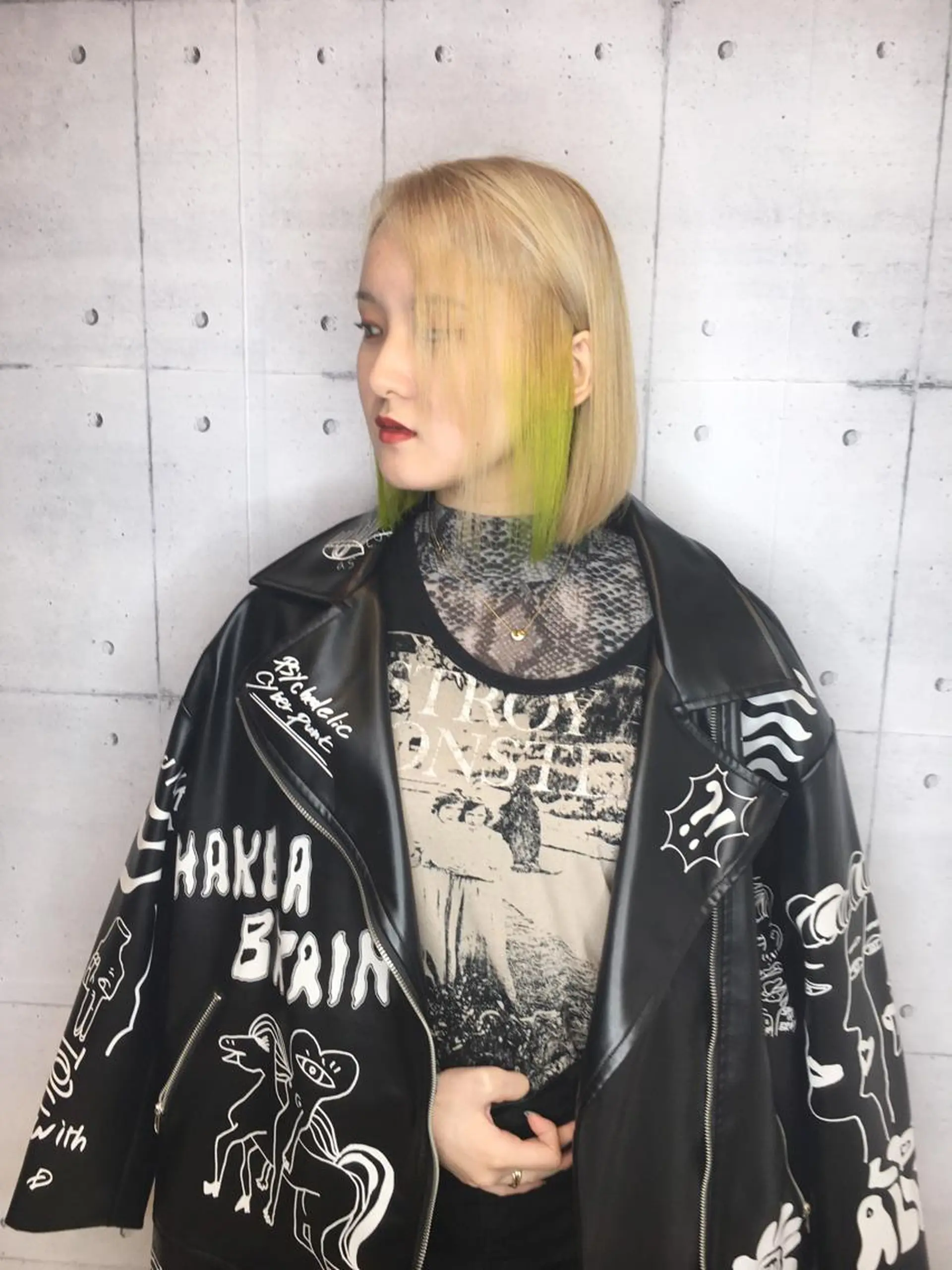 ミディアム カラー 韓・中華美女ヘア 🇰🇷×🇨🇳のヘアスタイル