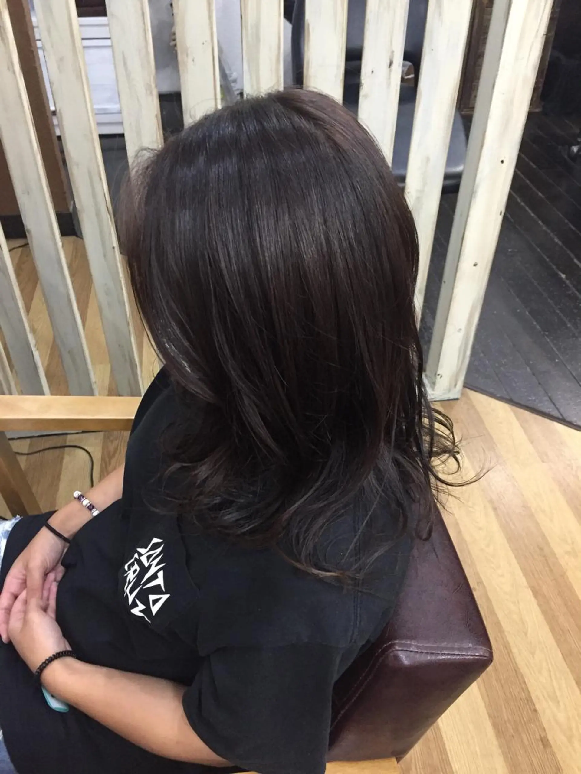 カラー 中山 ルミ子のヘアスタイル