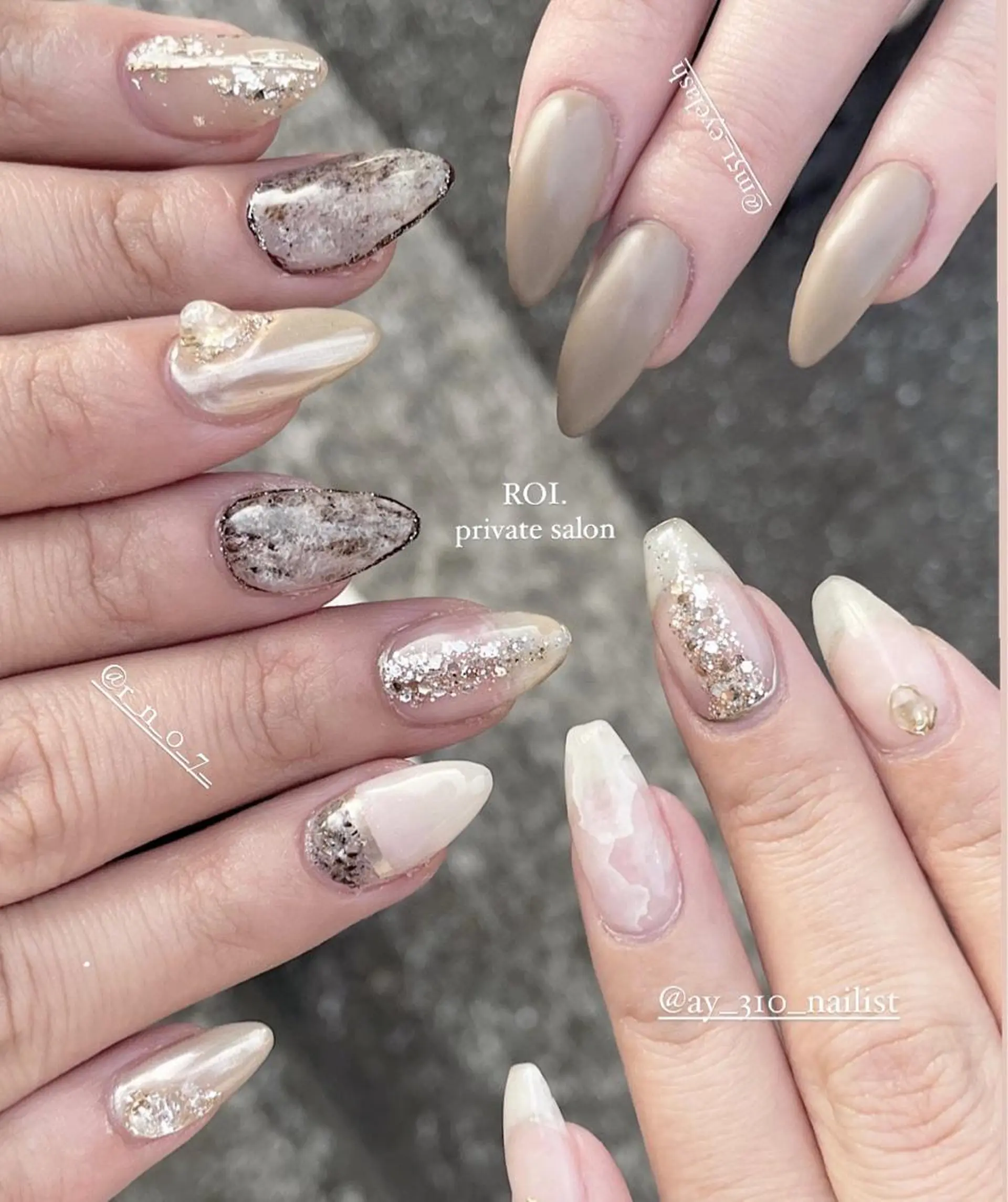 ネイル ハンドネイル ROI. Ayumi.のネイルデザイン