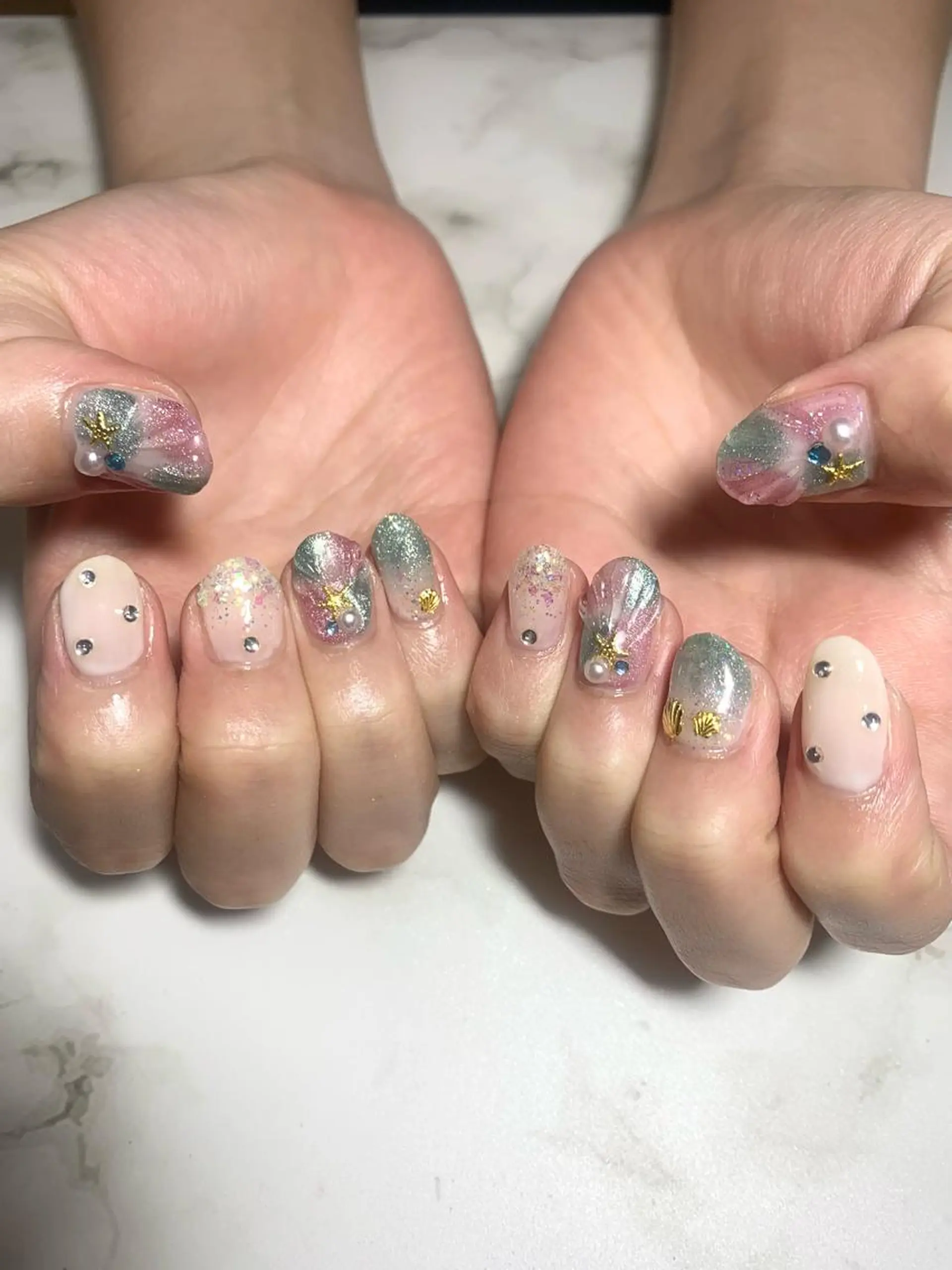 ネイル 夏ネイル Coconail 恭子のネイルデザイン