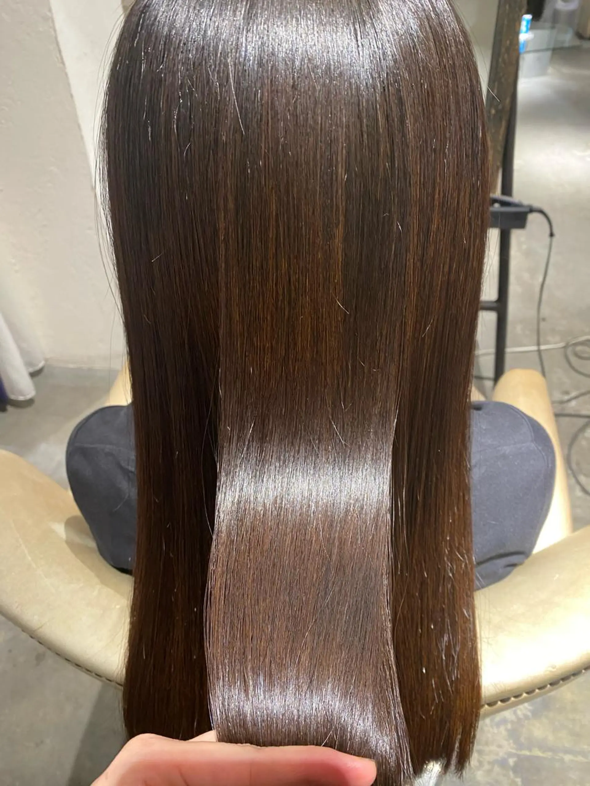 ロング トリートメント 植田 彩加のヘアスタイル