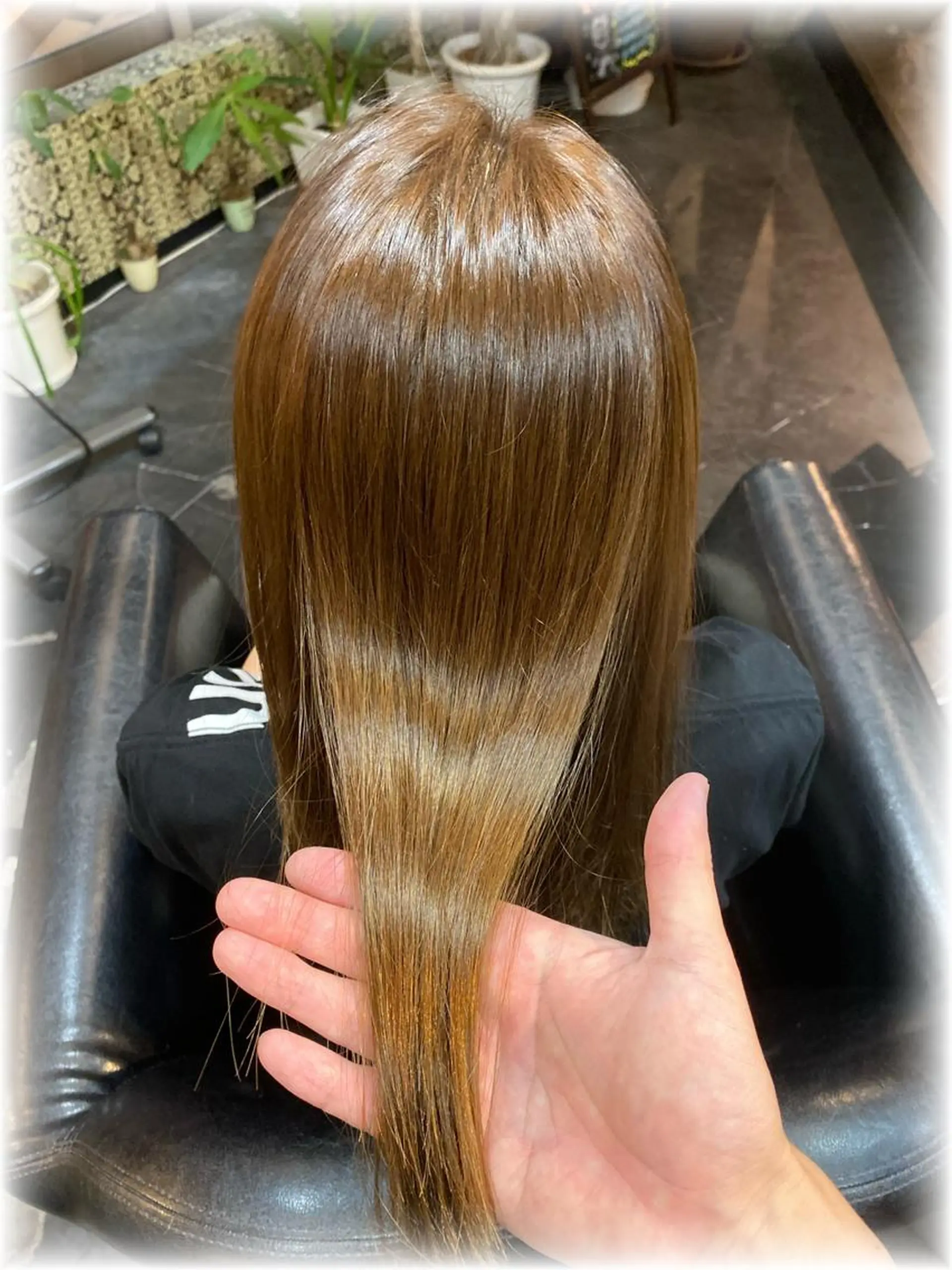 ロング カラー 大野 桃果🐸のヘアスタイル