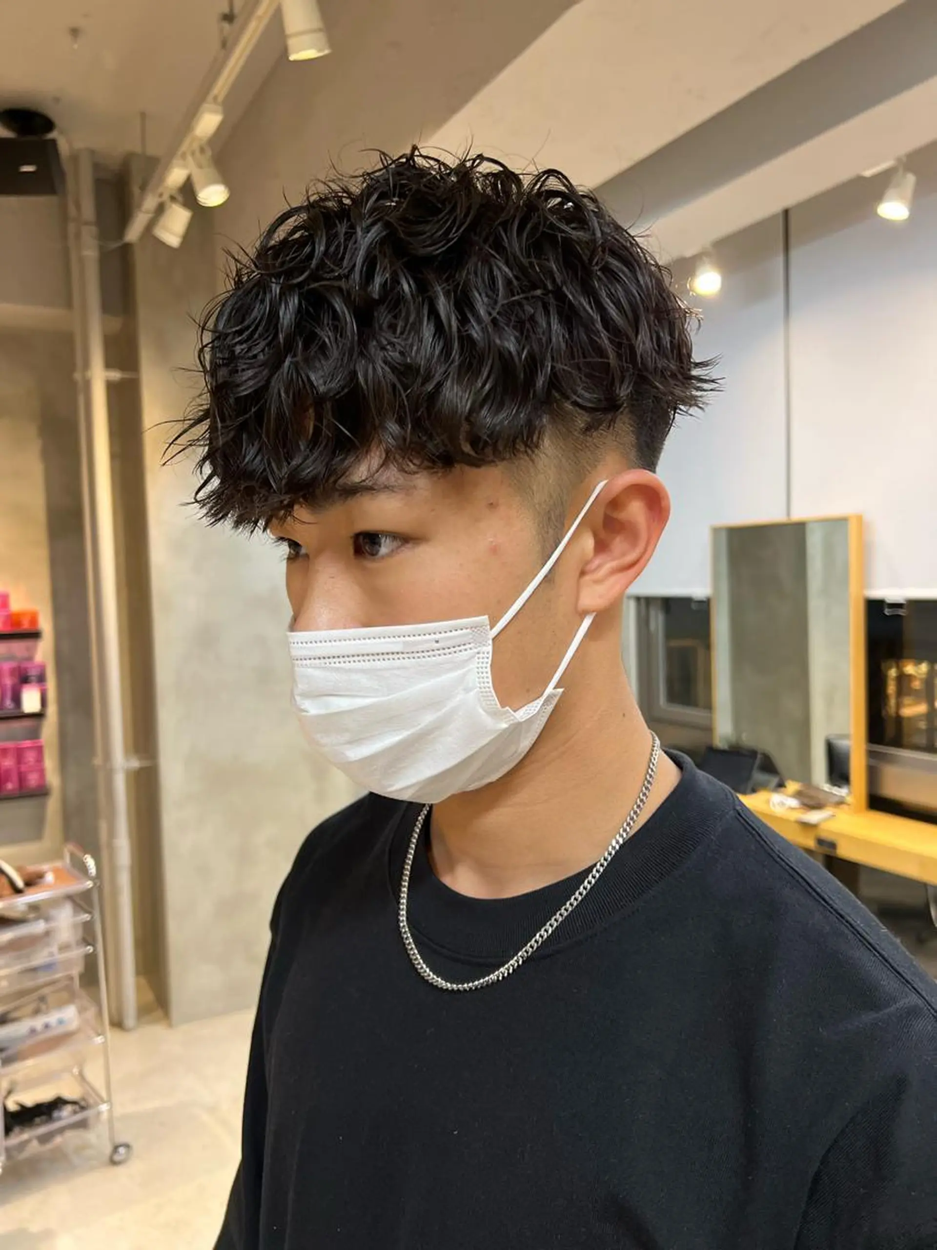 パーマ メンズ カット パーマ fifth大川 尚輝のヘアスタイル