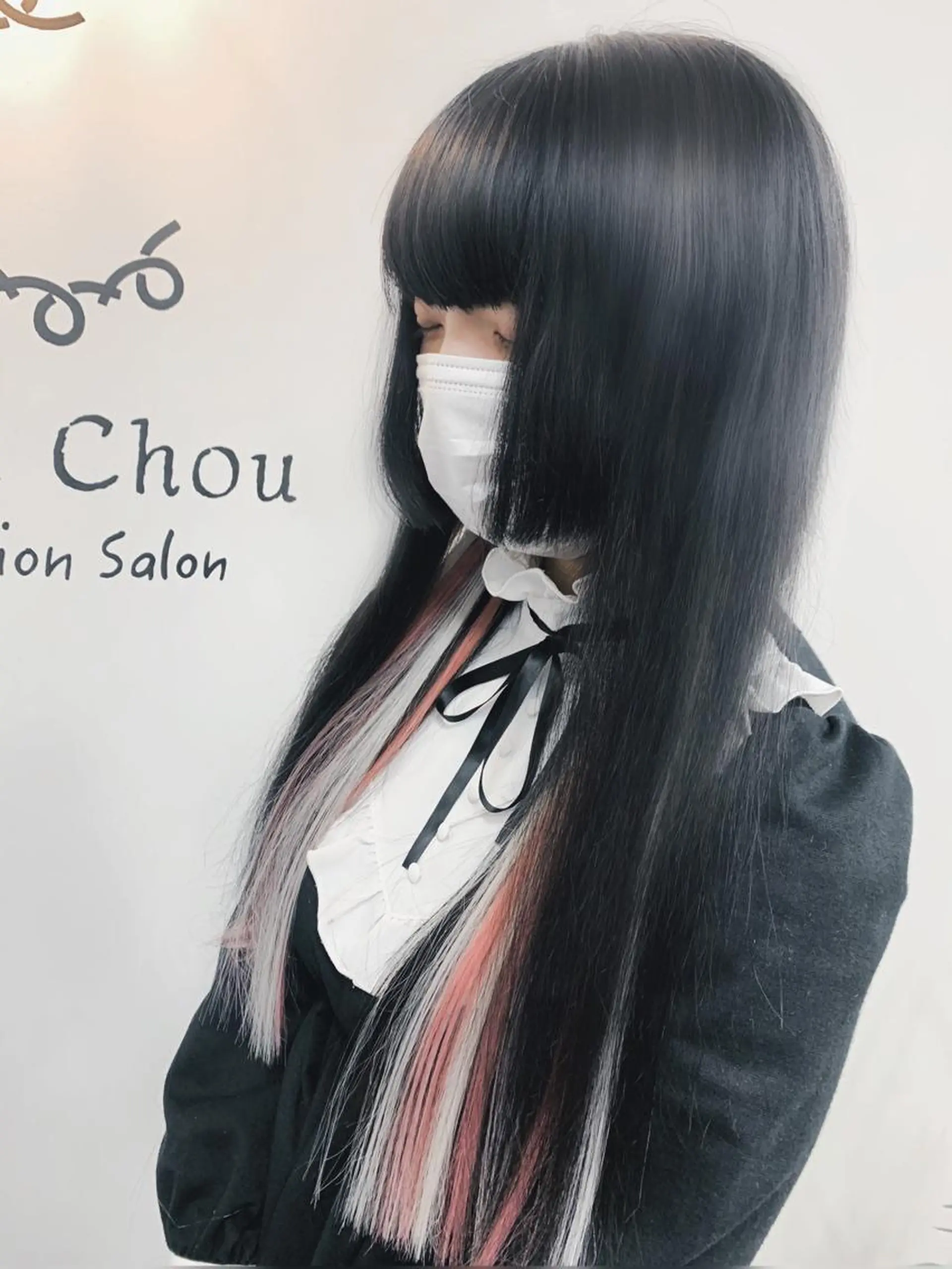 ロング エクステ 姫カット ロング アイラッシュ ヘアーエクステ専門店のマツエク・マツパデザイン